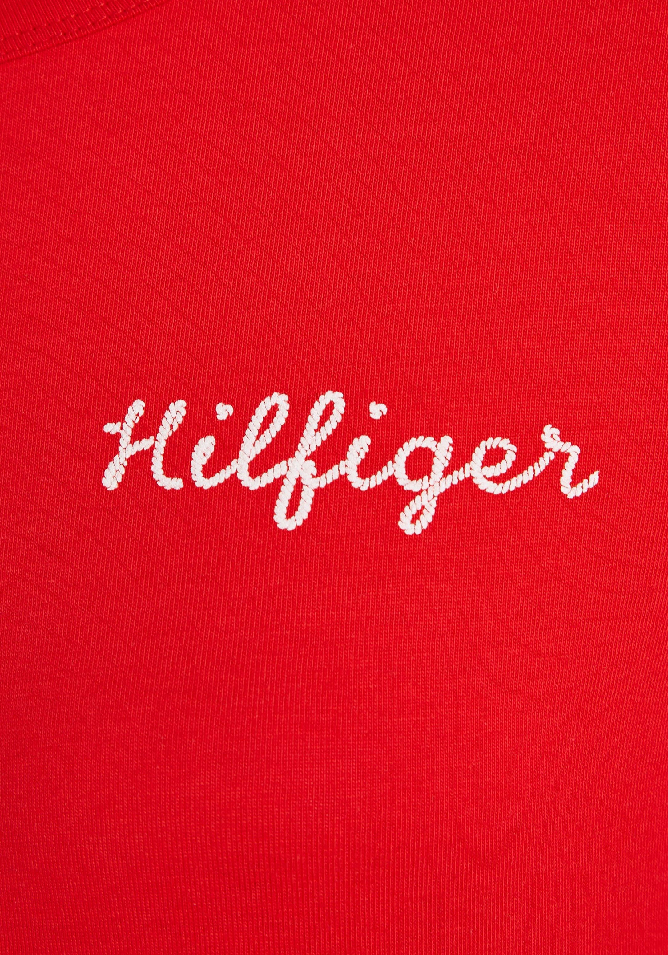Tommy Hilfiger 3/4-Arm-Shirt »SLIM ROPE PUFF PRINT C-NK 3/4SLV«, mit Tommy  Hilfiger Logostickerei an der Brust bestellen online bei OTTO