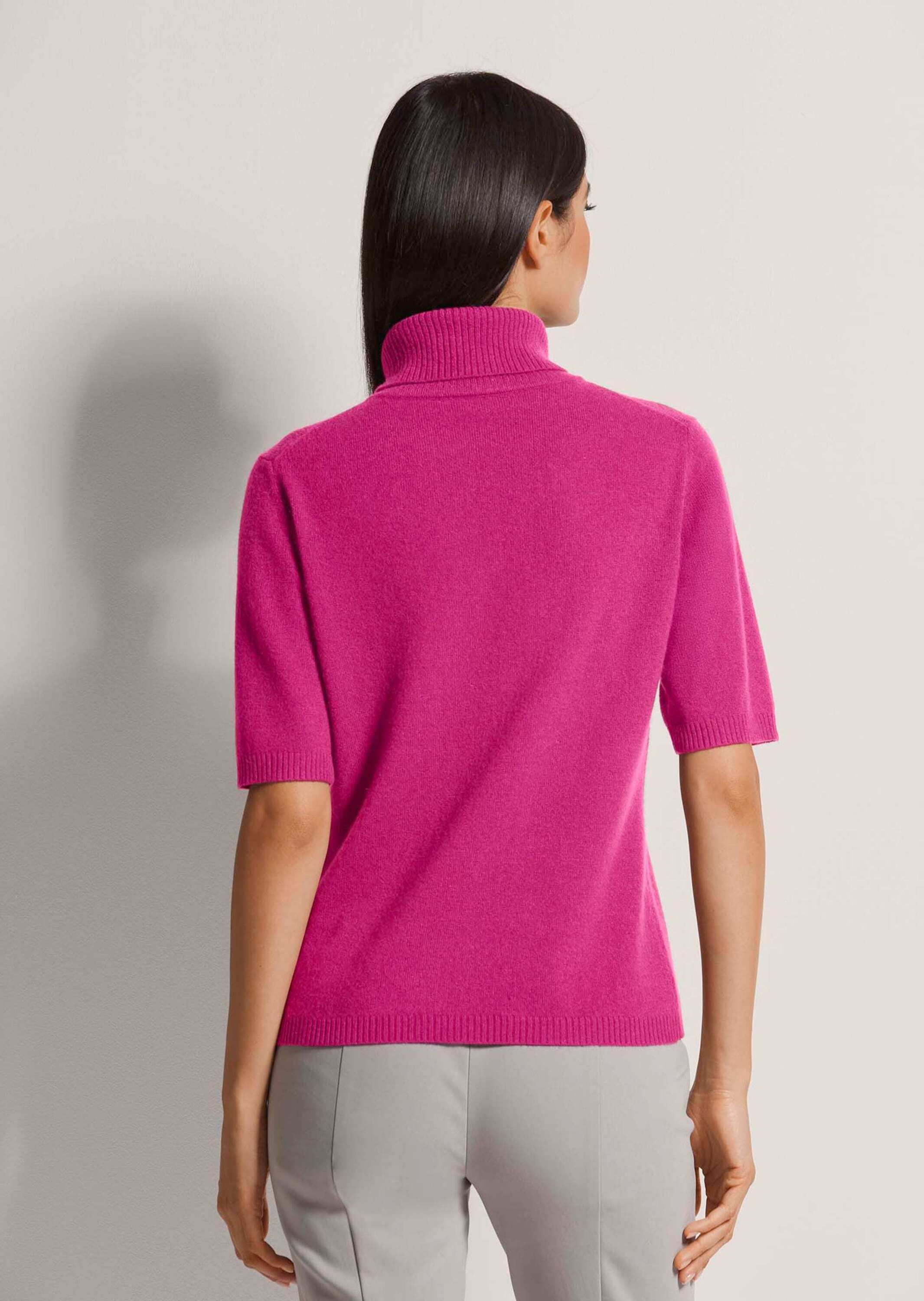 MADELEINE Longpullover »Pullover Kaschmirpullover mit Rollkragen«