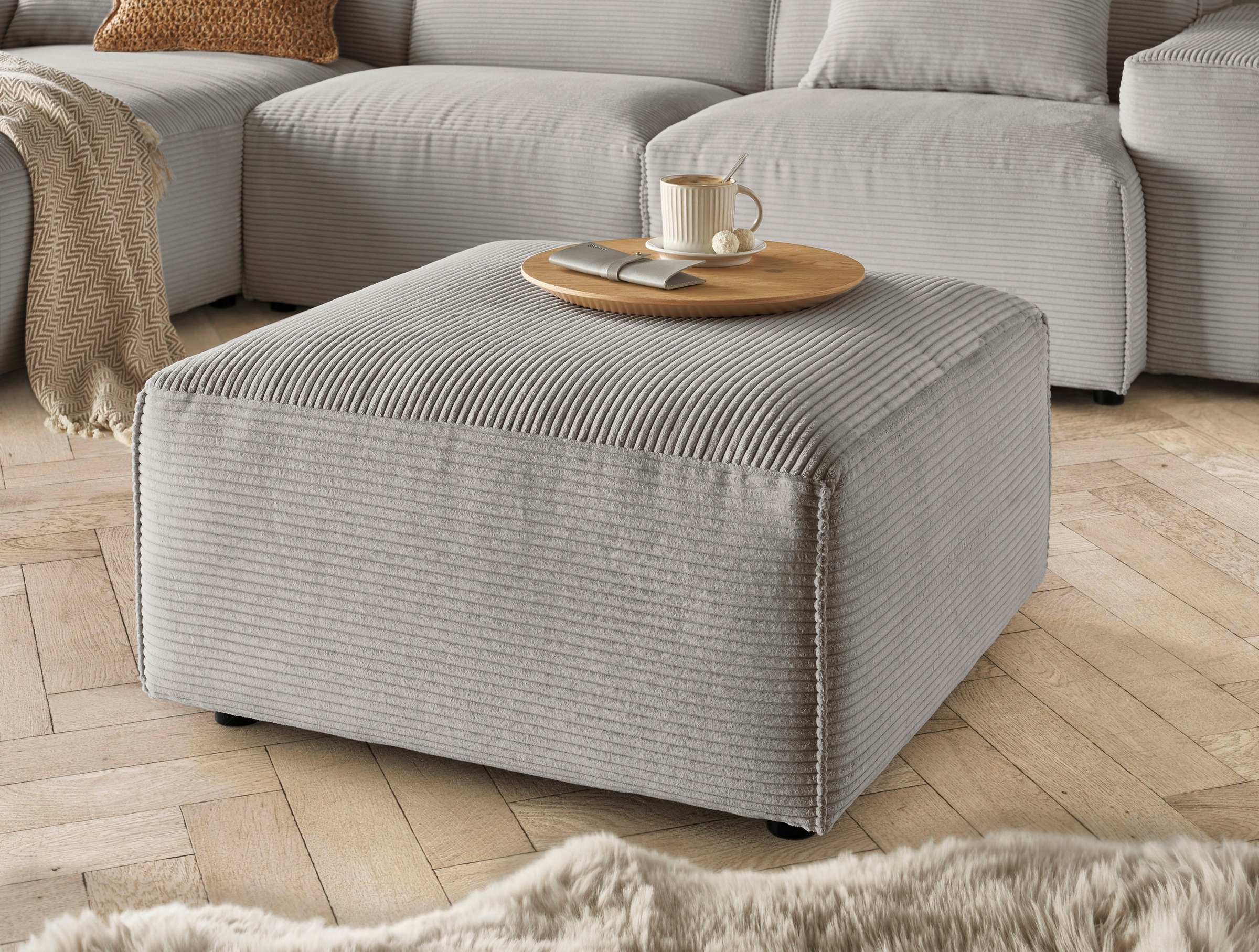 andas Hocker »Glimminge auch in Breitcord, Feincord und Easy care-Bezug«, passend zur Serie "Glimminge"