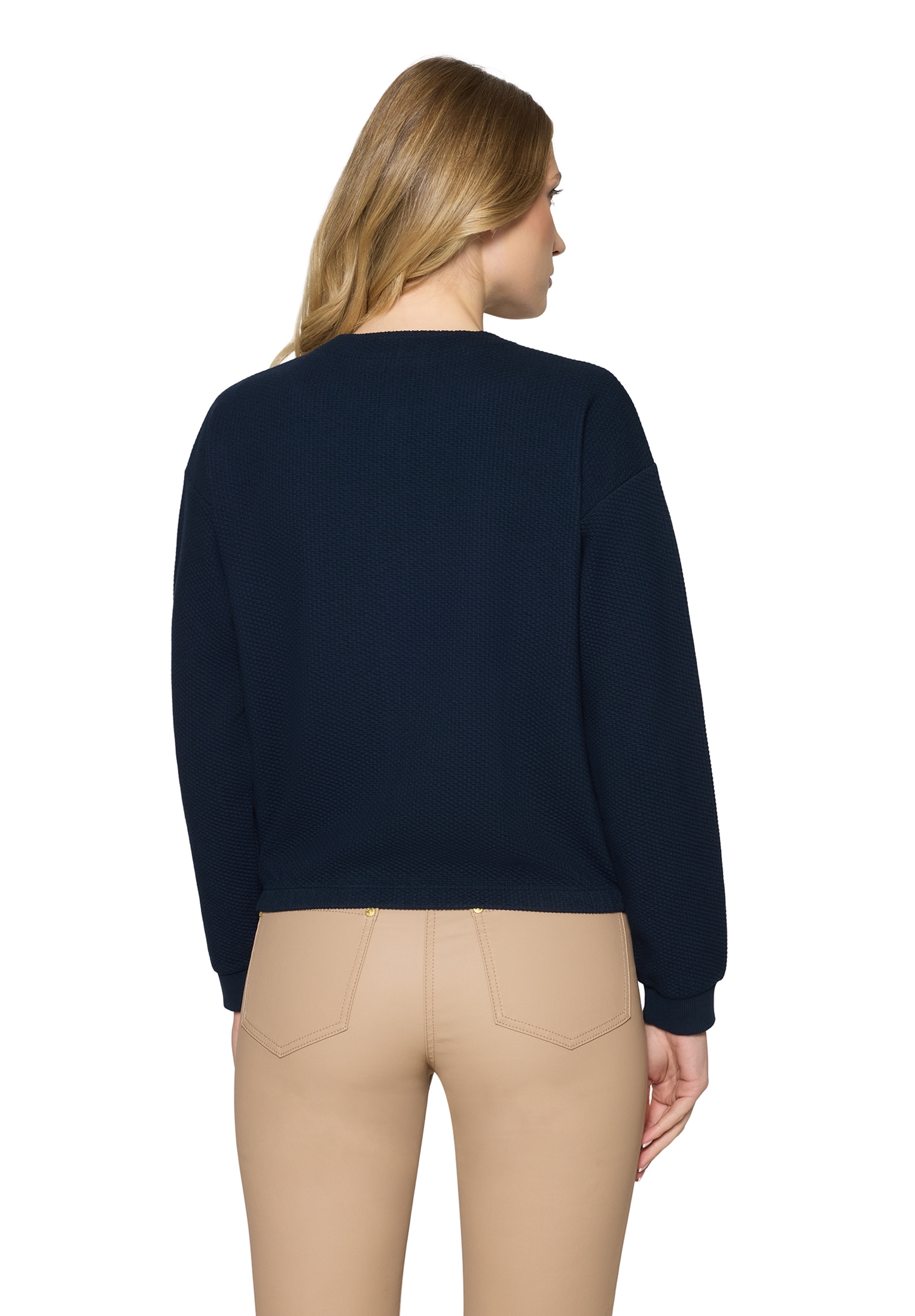 Betty Barclay Sweatshirt »Shirtjacke mit Struktur«
