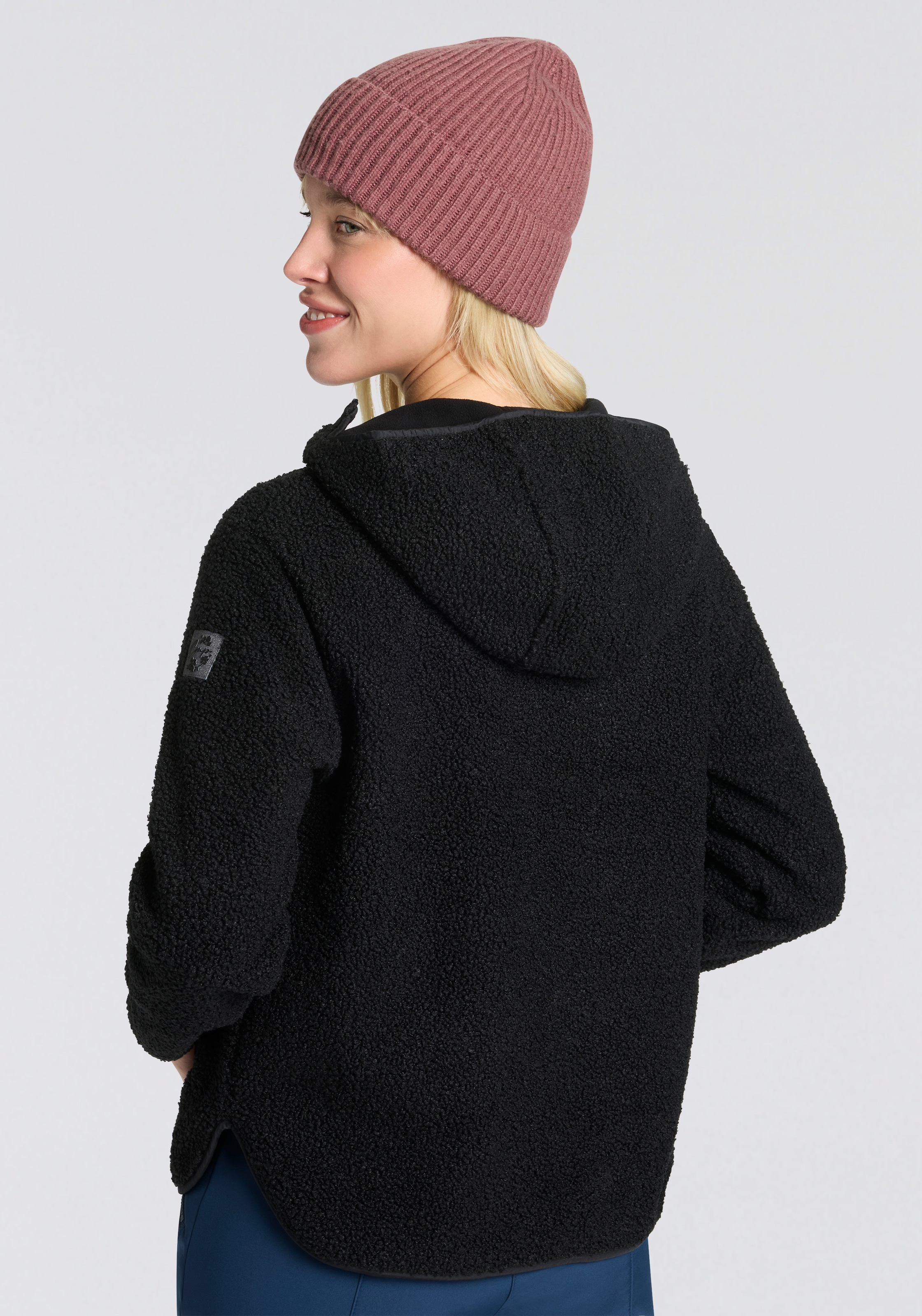 CMP Kapuzenplüschjacke