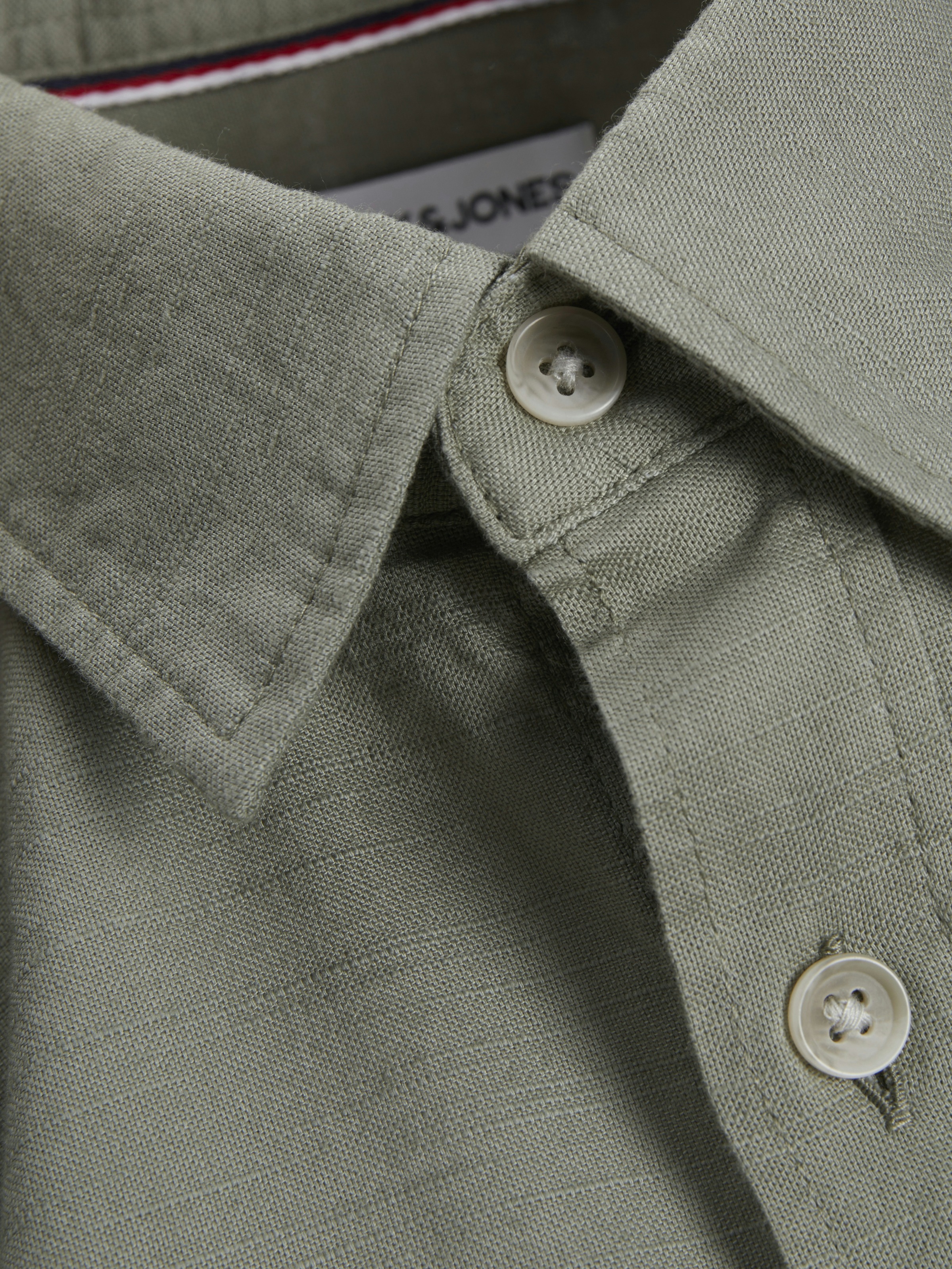 Jack & Jones Kurzarmhemd »JJPIERRE SLUB SHIRT SS«