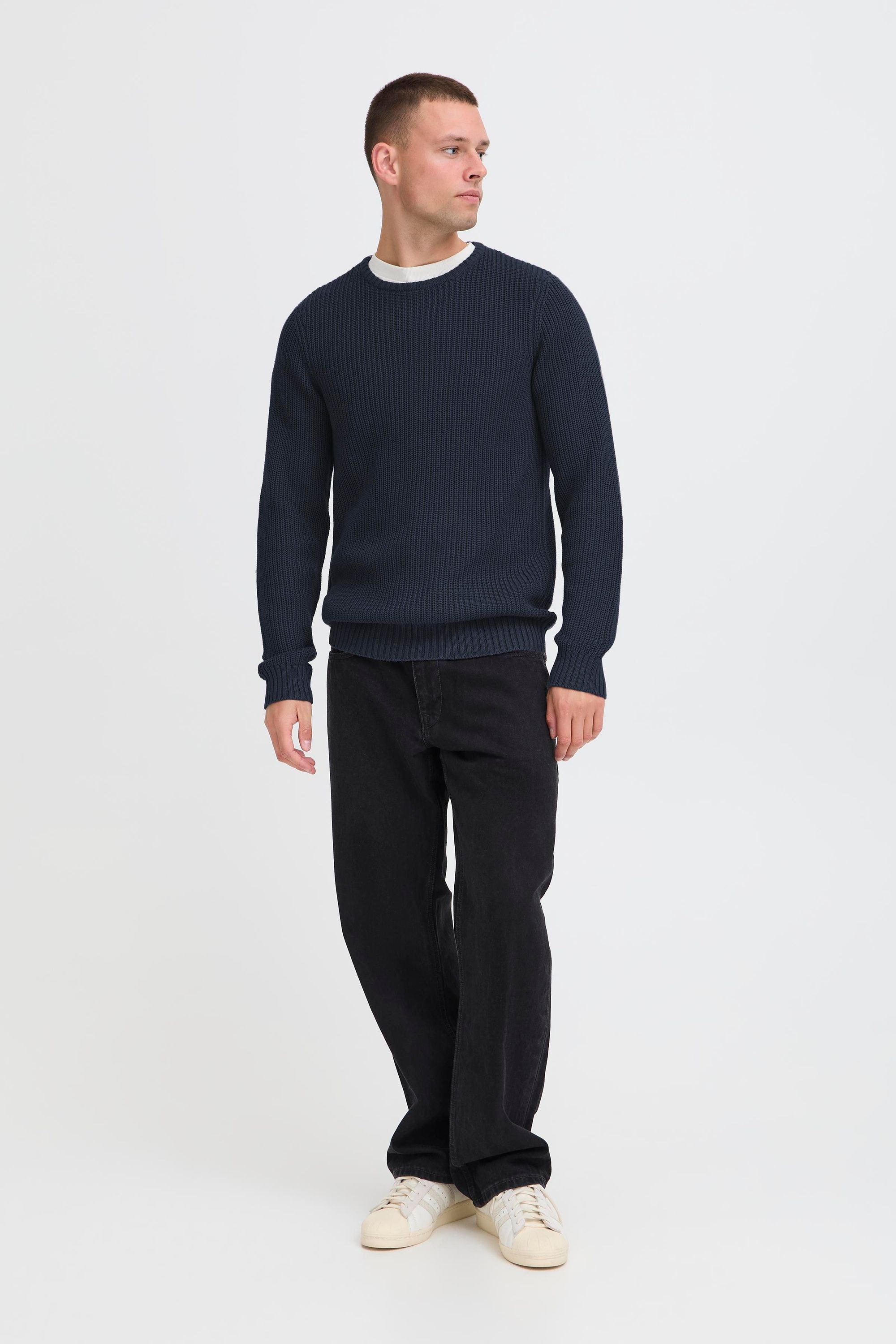 Blend Strickfleece-Pullover »Strickpullover BHDENO«