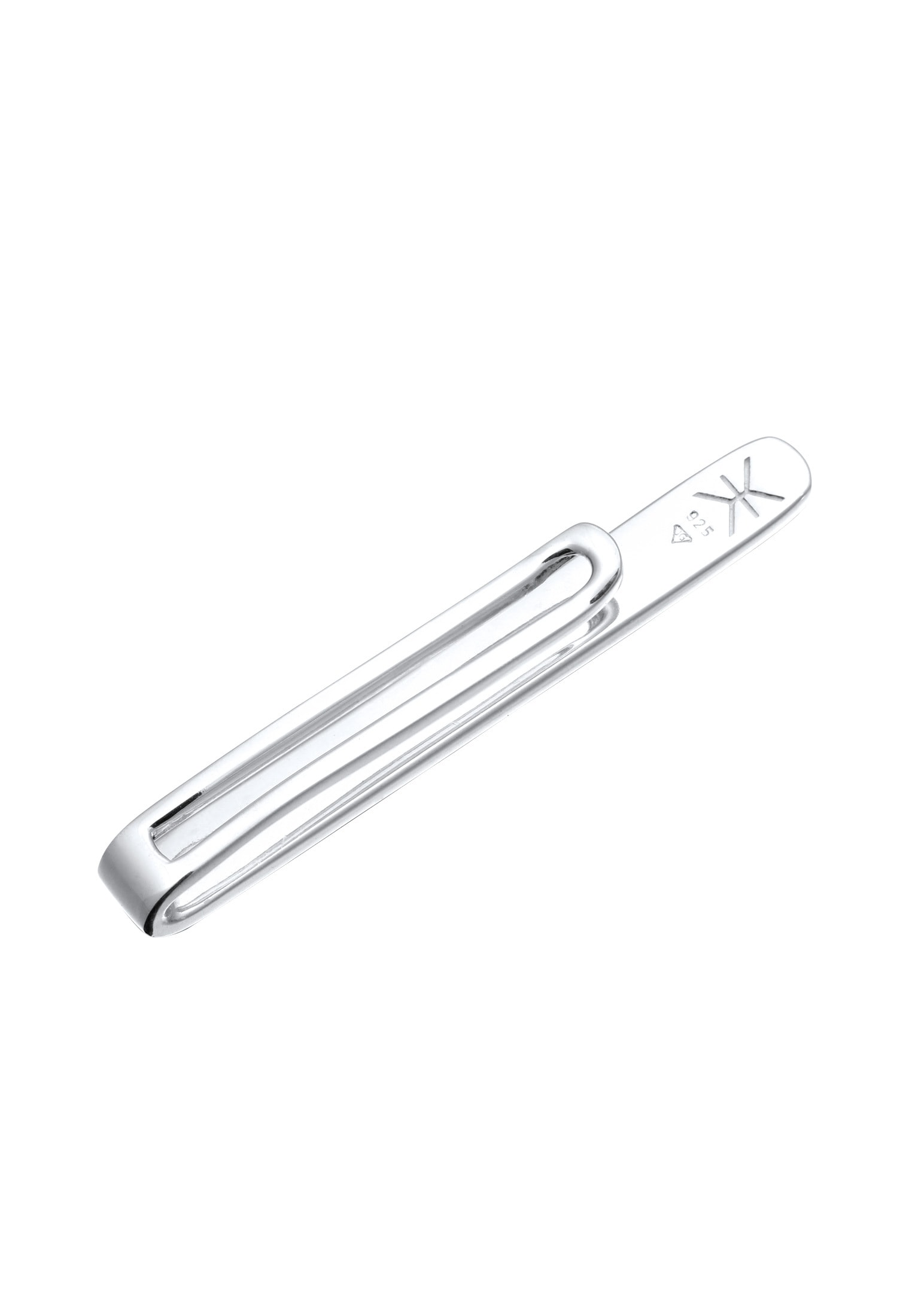 Kuzzoi Krawattennadel »Krawattennadel Krawattennadel Emaille schwarz 925 Sterling Silber«
