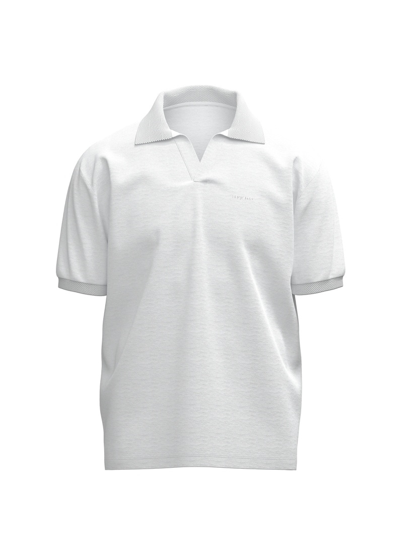 Trigema Poloshirt »TRIGEMA Poloshirt DELUXE ohne Knopfleiste« 1