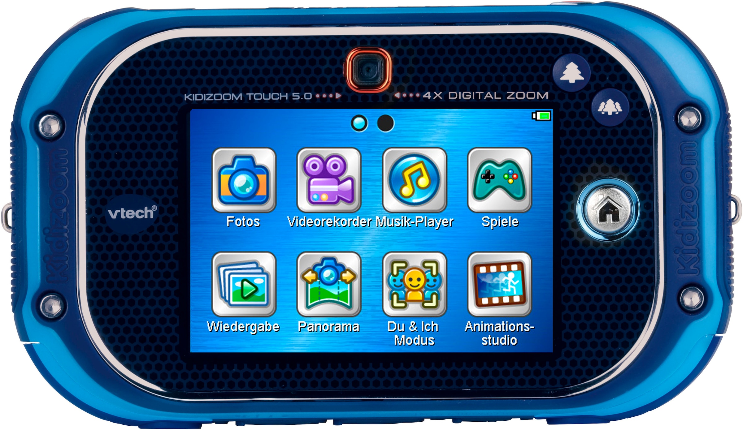 Vtech® Kinderkamera »Kidizoom Touch 5.0, blau«, 5 MP, mit Musik