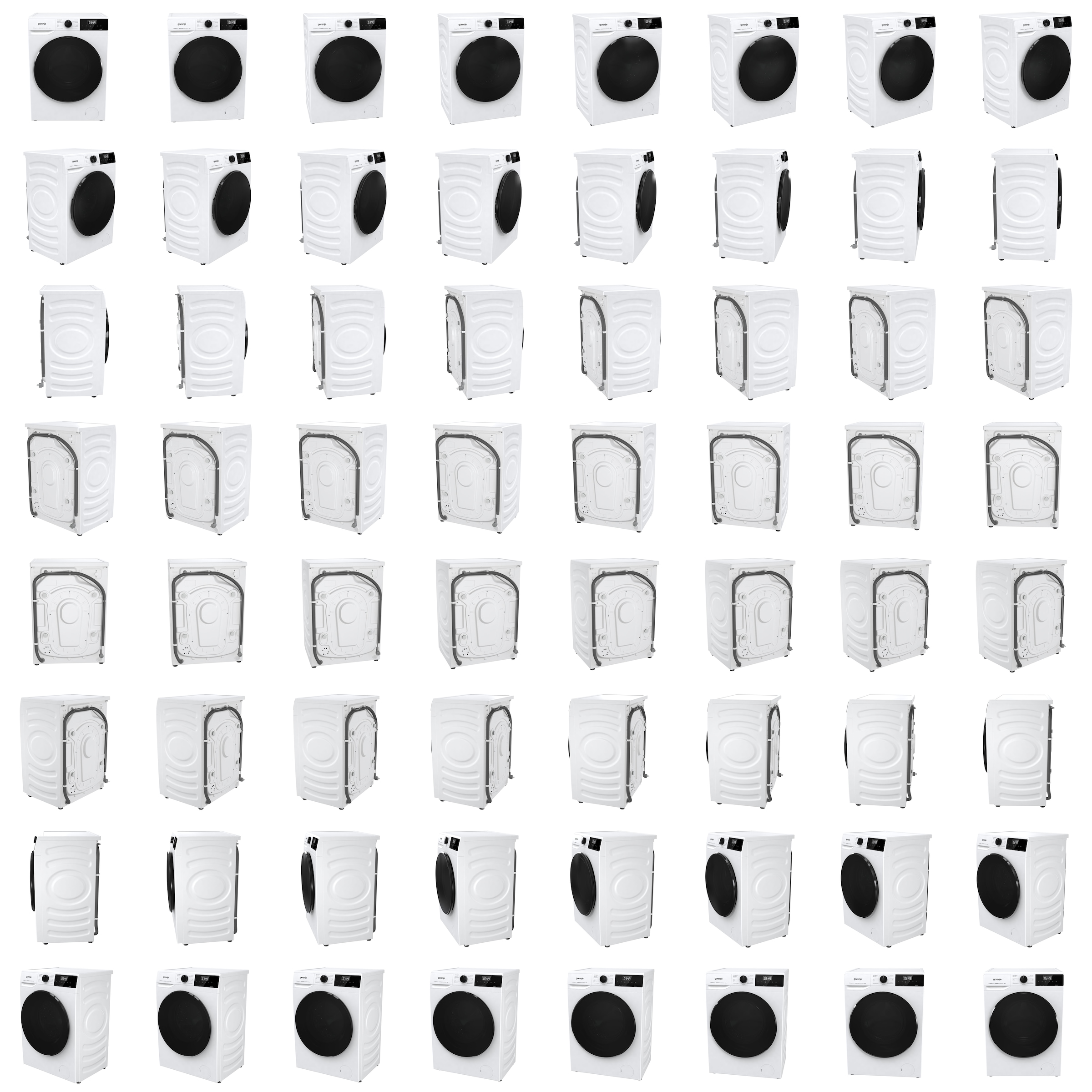 GORENJE Waschmaschine »WNHAI 14 APS/DE«, 10 kg, 1400 U/min, AquaStop