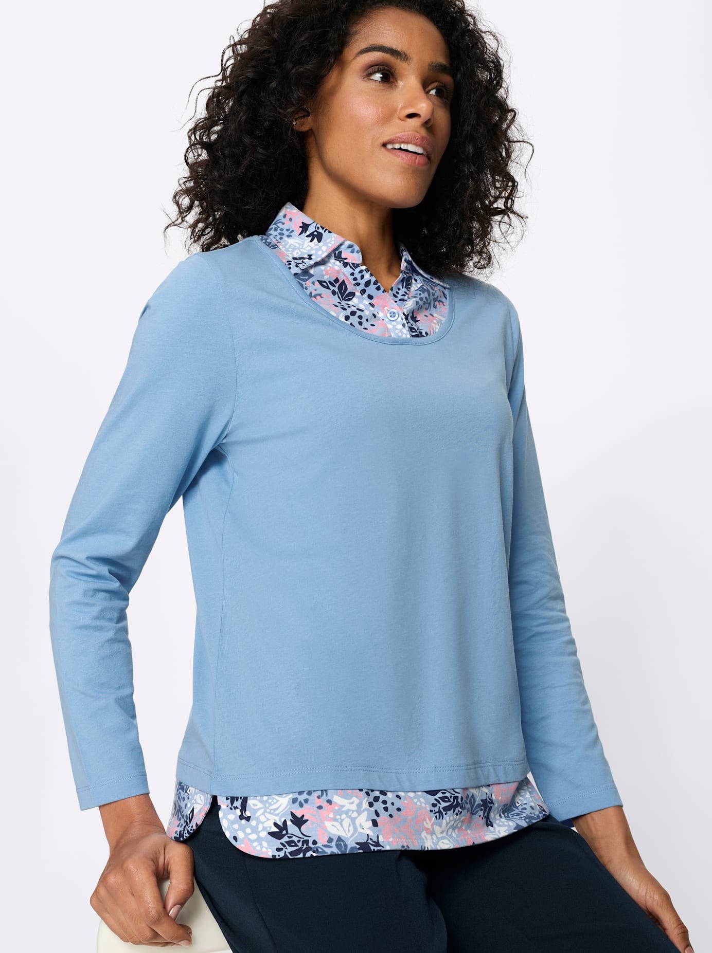 Classic Basics 2-in-1-Langarmshirt »2-in-1-Shirt« 1
