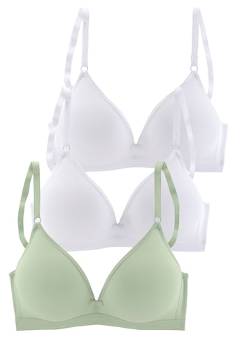 Bralette-BH, (Packung, 3 Stück)