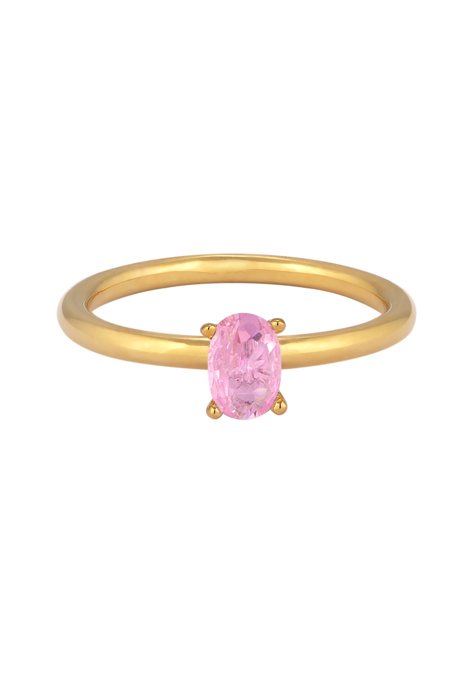 Elli Silberring »Ring Zirkonia Oval 925 Sterling Silber«