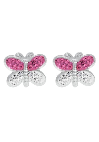 Firetti Paar Ohrstecker »Schmetterling«, mit Kristallen kaufen