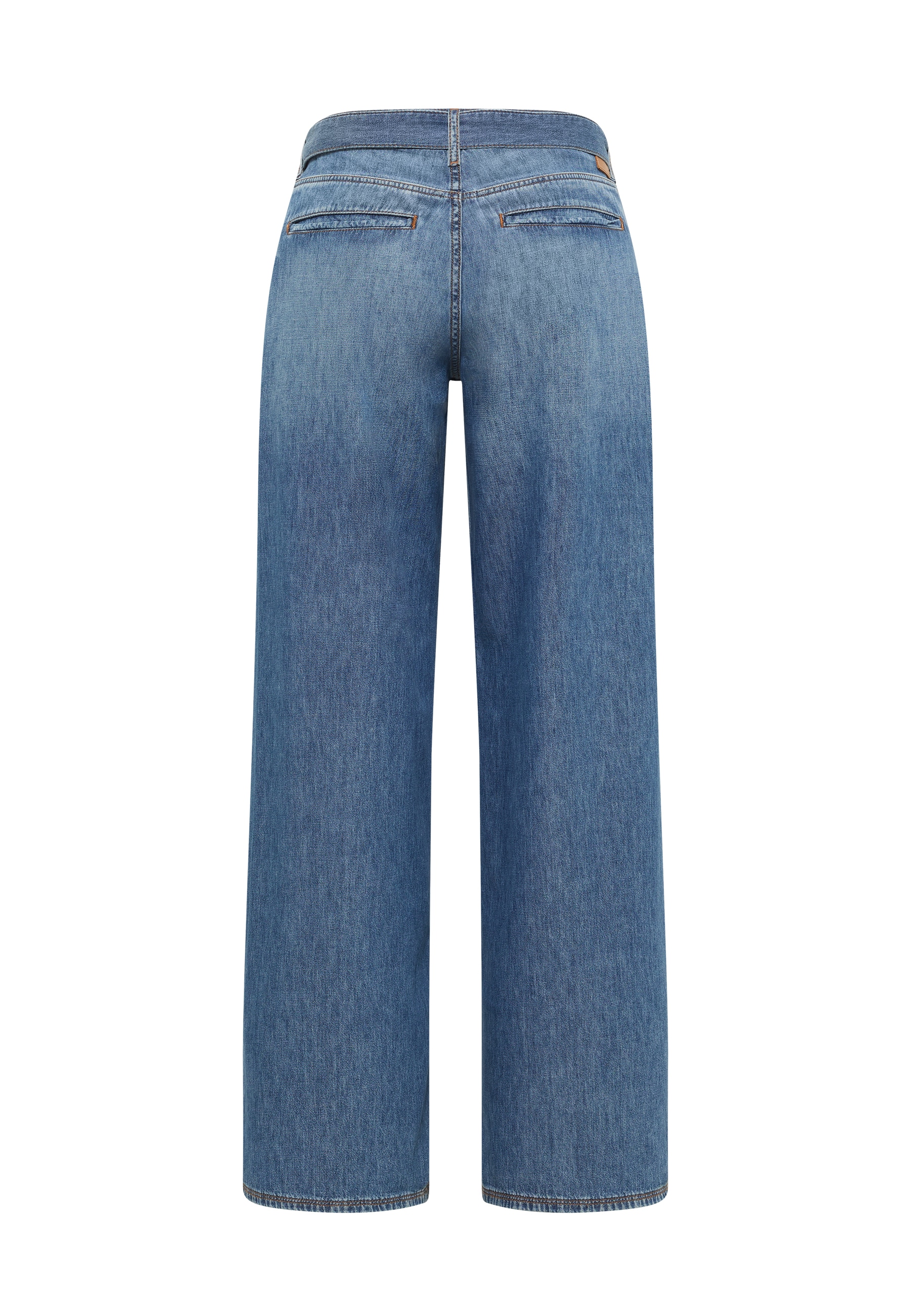 MUSTANG Weite Jeans »Damen Style Medley Wide with Belt«