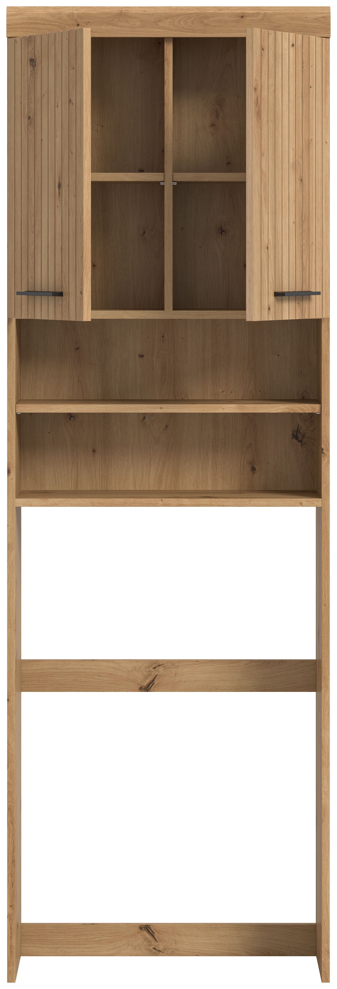 welltime Waschmaschinenumbauschrank »SIENA, Breite 63cm, für Waschmaschine & Trockner, 2 Türen, MDF-Front« TOPSELLER!,  in verschiedenen Farben, Überbauschrank, Umbauschrank, Badschrank