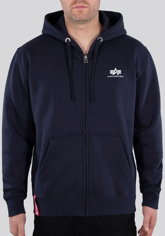 Alpha Industries Kapuzensweatjacke »Basic Zip Hoody SL«