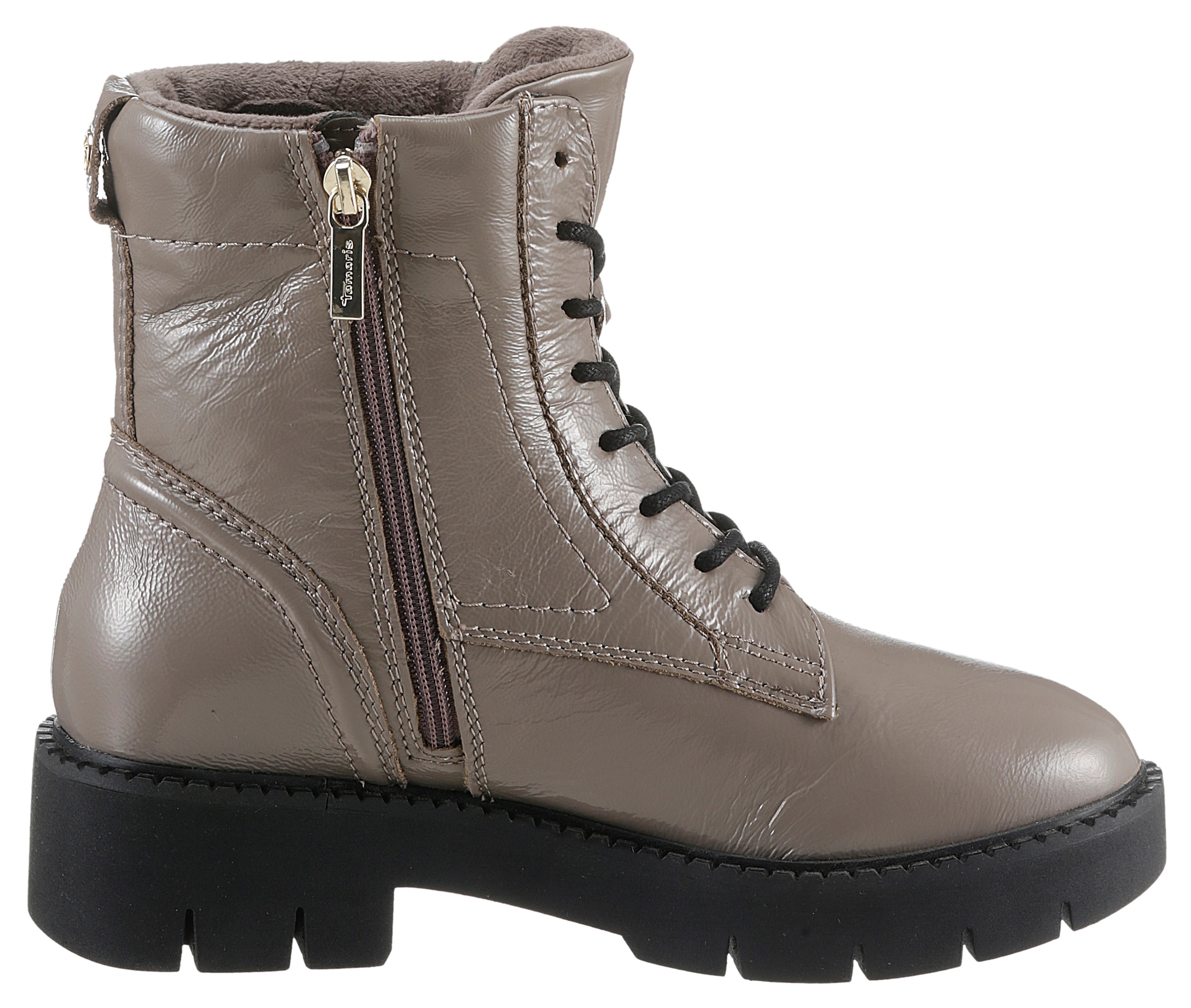 Tamaris COMFORT Schnürstiefelette, mit praktischem Reißverschluss
