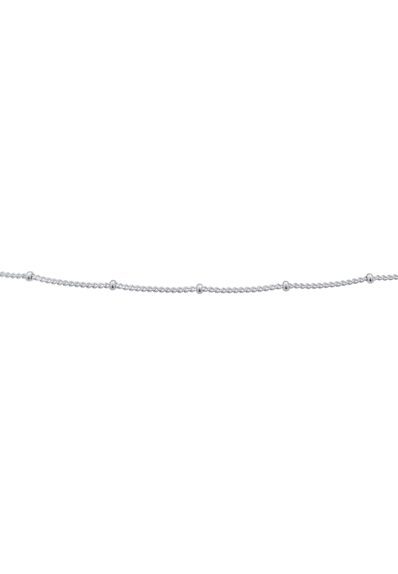 Elli Bauchketten und Fußketten Set »Schmuckzubehör Bauchkette Bikinikette Kuegelkette 925 Silber«