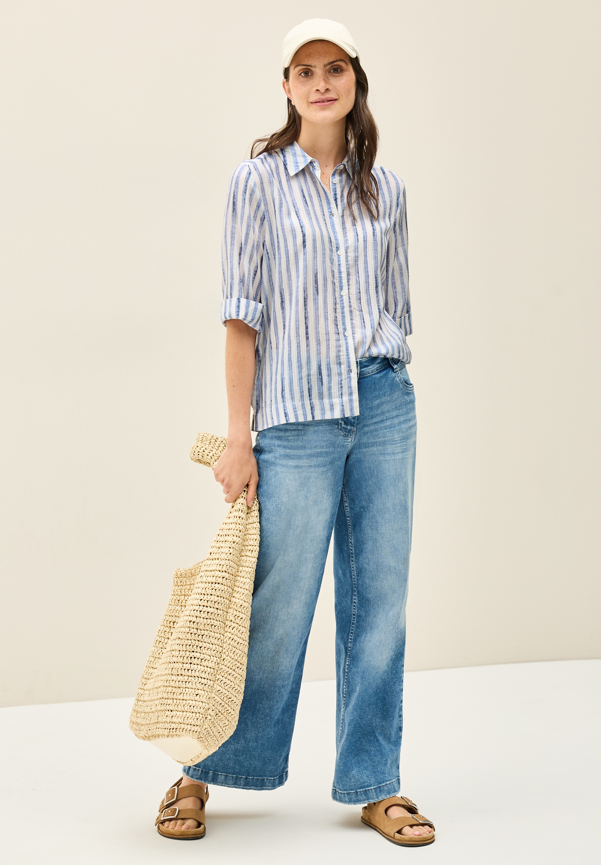 Cecil Hemdbluse im Streifen-Design