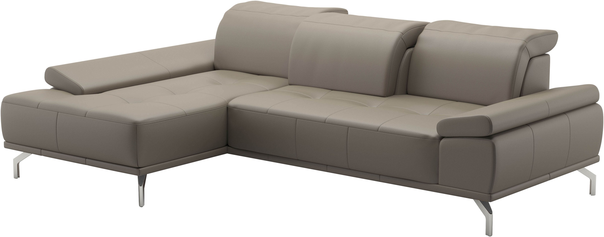 Places of Style Ecksofa »Caluna«, Inkl.Sitztiefenverstellung
