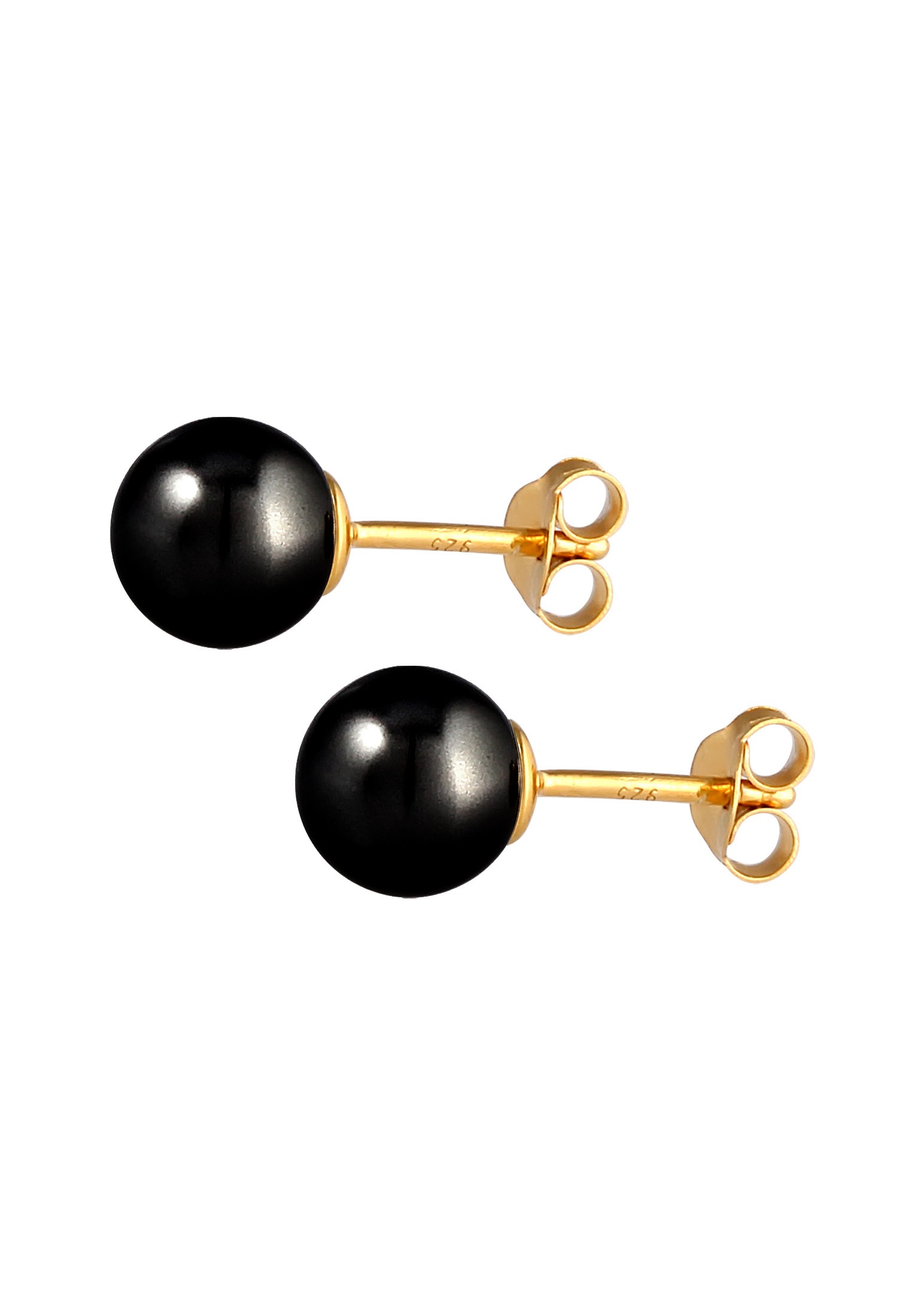 Nenalina Paar Ohrstecker »Ohrringe Basic Synthetische Perle 925 Silber«