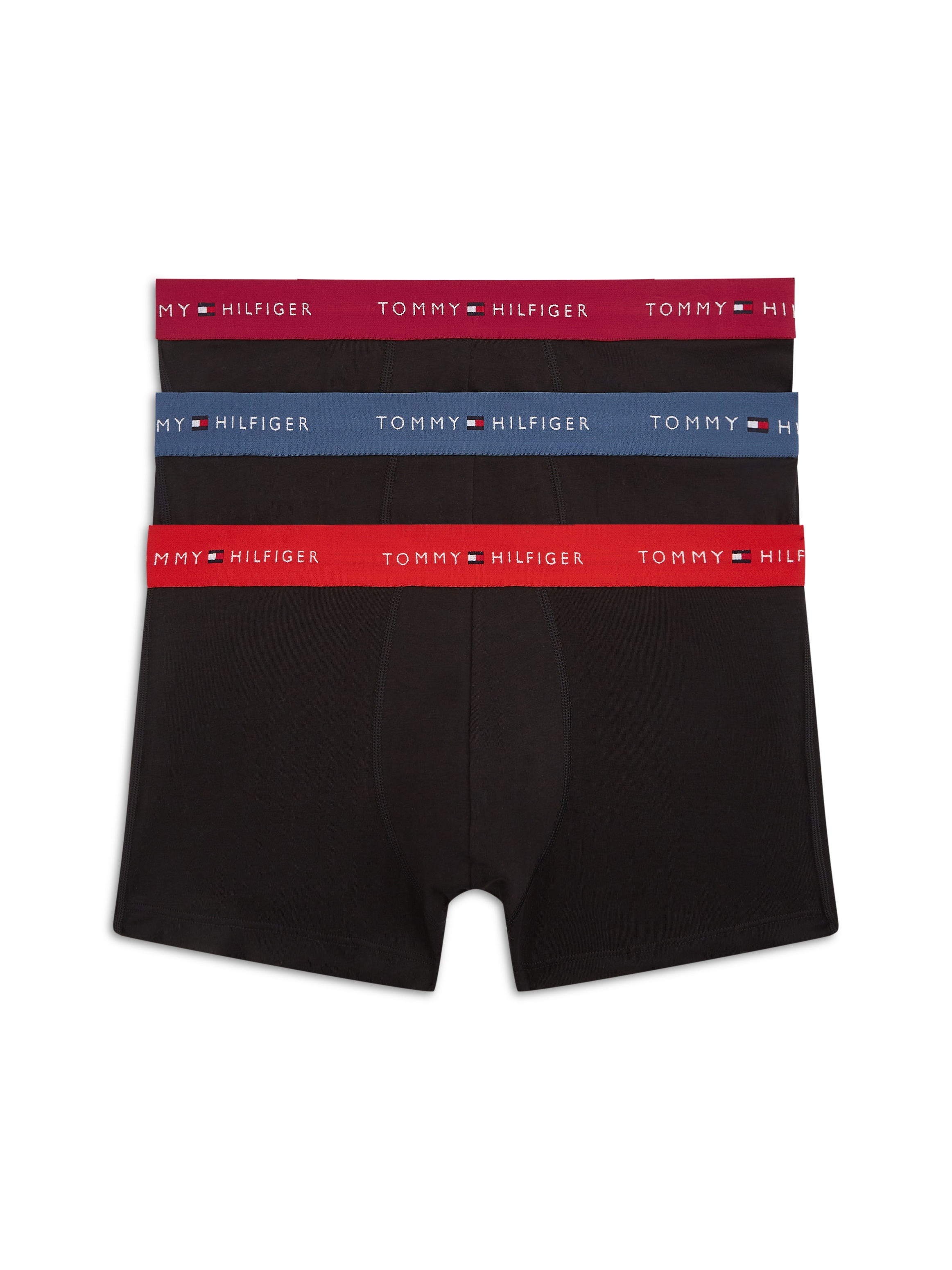 Tommy Hilfiger Underwear Trunk 3 Stk. Körpernahe Passform mit elastischem Bund