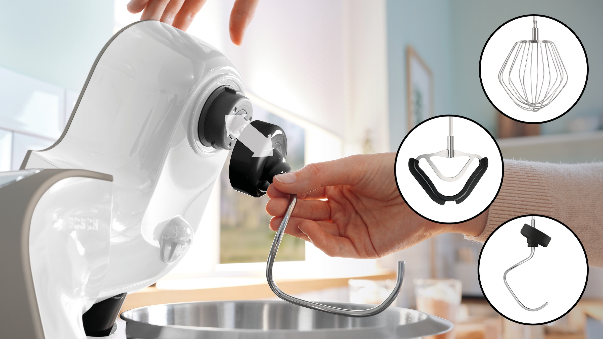 BOSCH Küchenmaschine »MUM5XL74« 7 Stufen, Fleischwolf, Würfelschneider, zusätz. Kunststoffschüssel