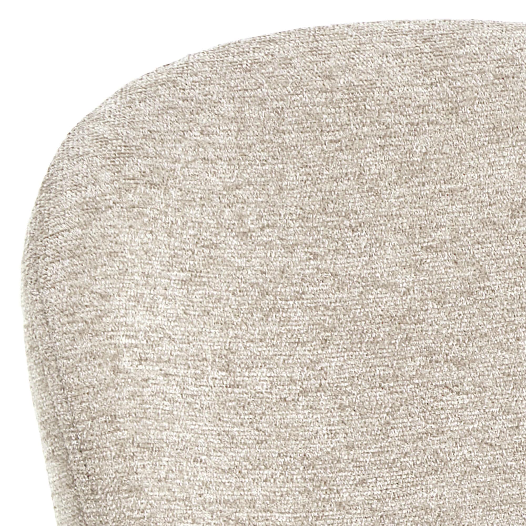 ACTONA GROUP Esszimmer-Set »Essgruppe, Speisetisch mit Stühlen«, (Komplett-Set, 5 St., 1x Tisch + 4x Stühle), Rechteckig Esstisch + 4x Stühle, grau keramik, beige,140x80x75cm