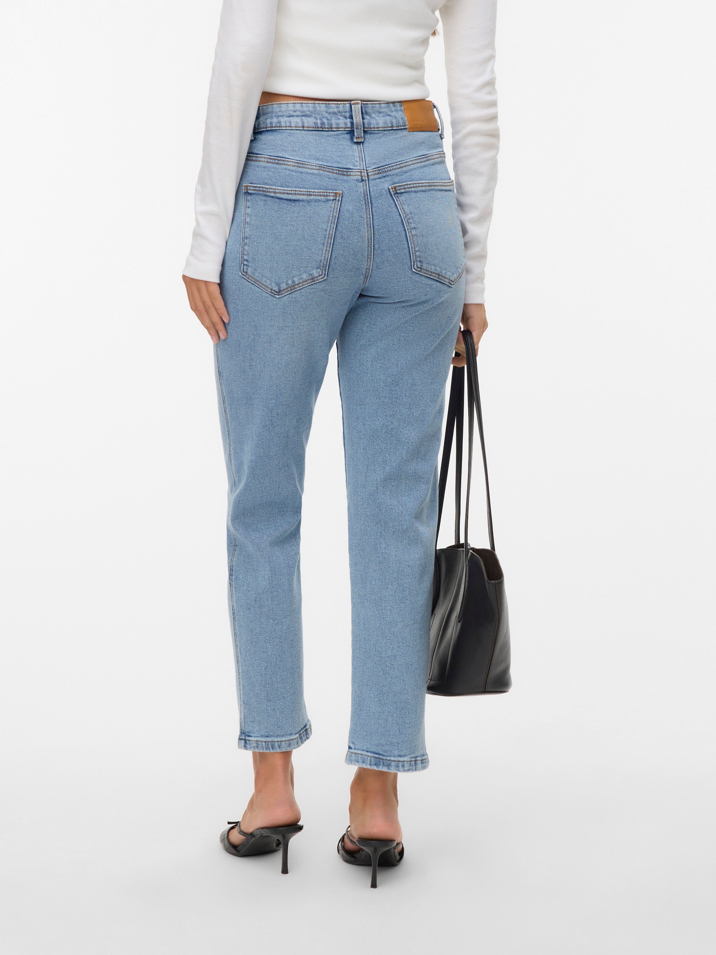 Vero Moda Gerade Jeans »VMAMARA MR SLIM STRAIGHT ANK VI3512 NOOS«