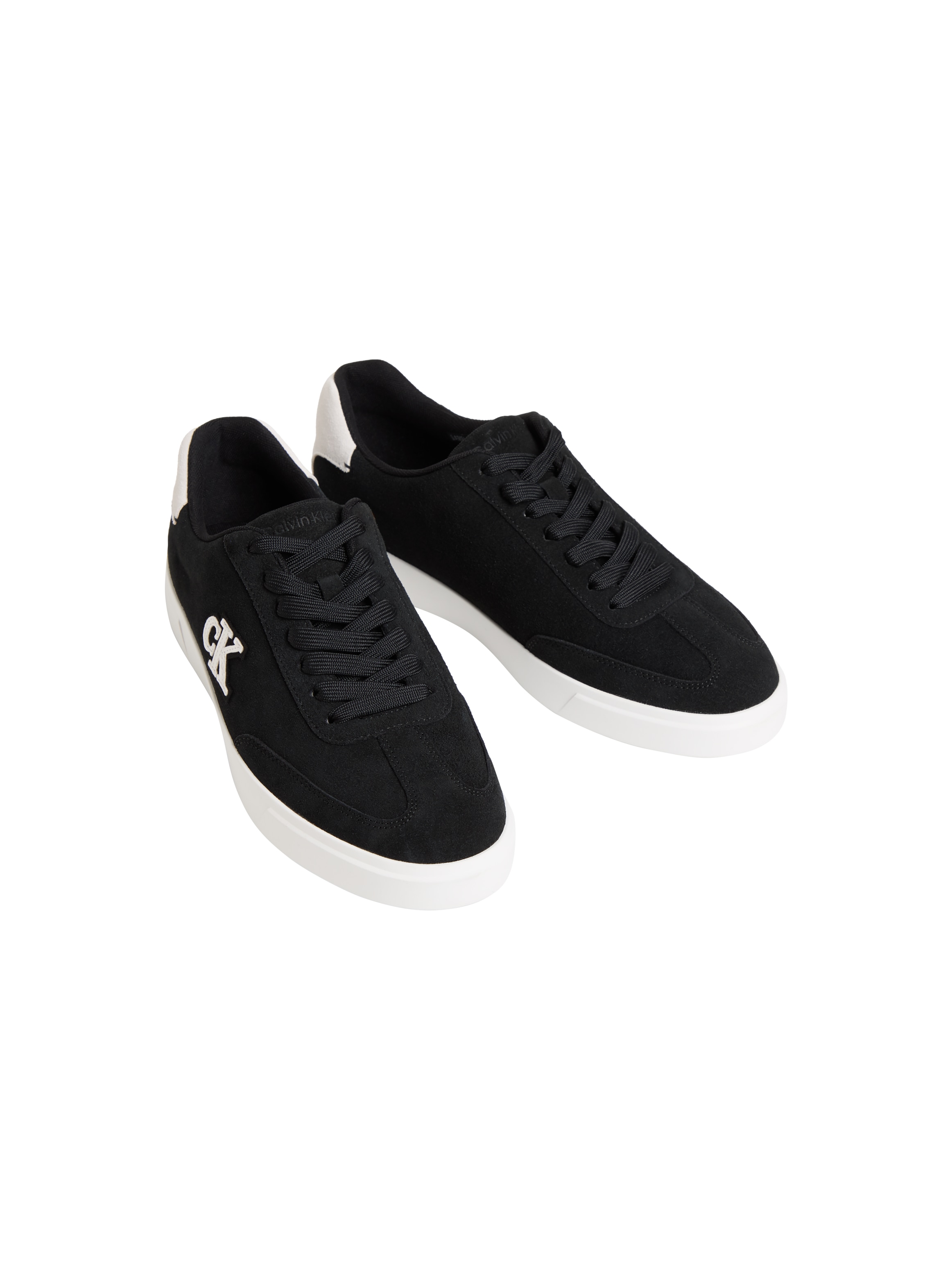 Calvin Klein Sneaker »LOW PROF CUPSOLE SU«  Schnürschuh, Halbschuh, Freizeitsneaker mit seitlichem CK-Logo