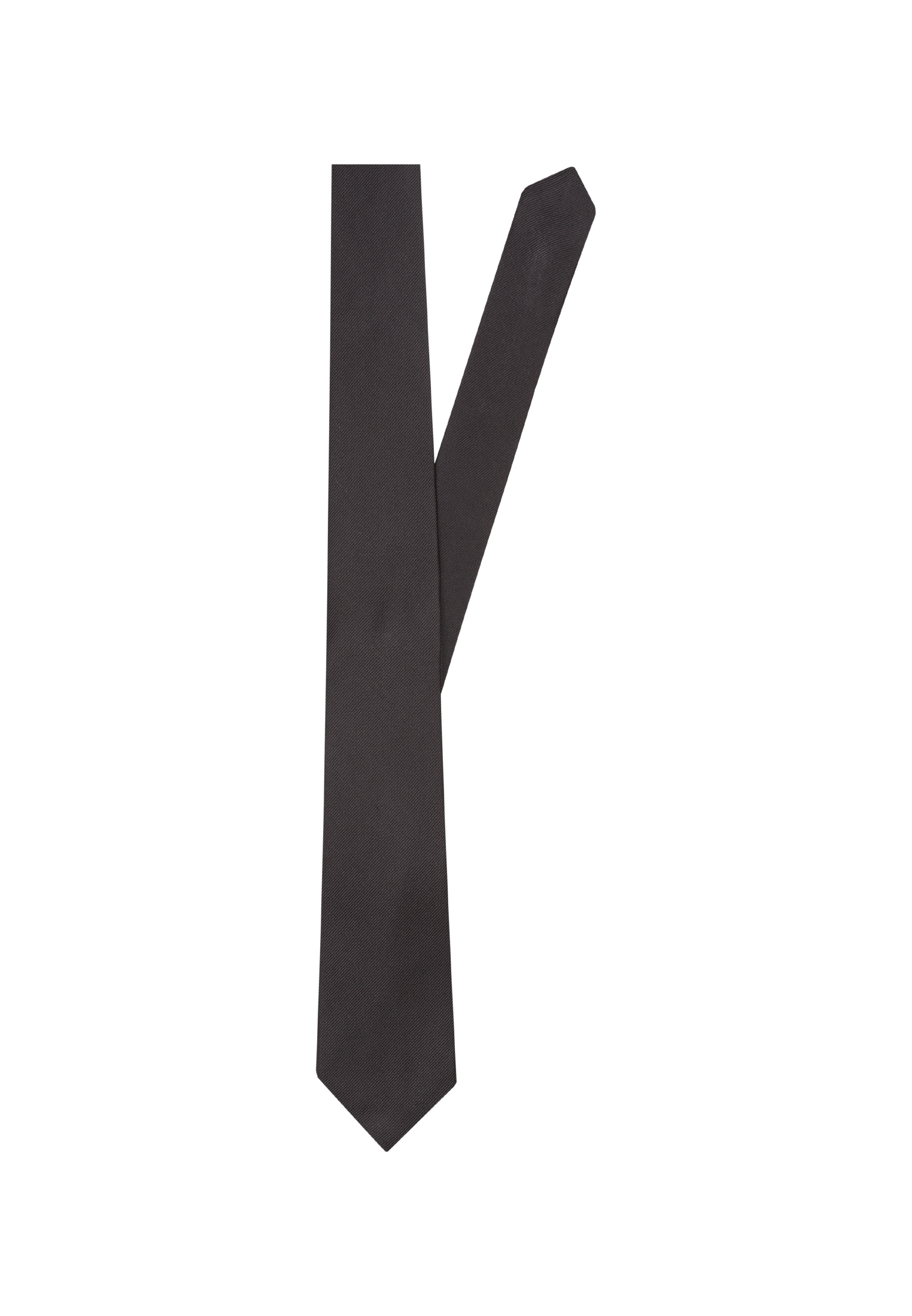 Krawatte »Schwarze Rose«, Breit (7cm) Uni