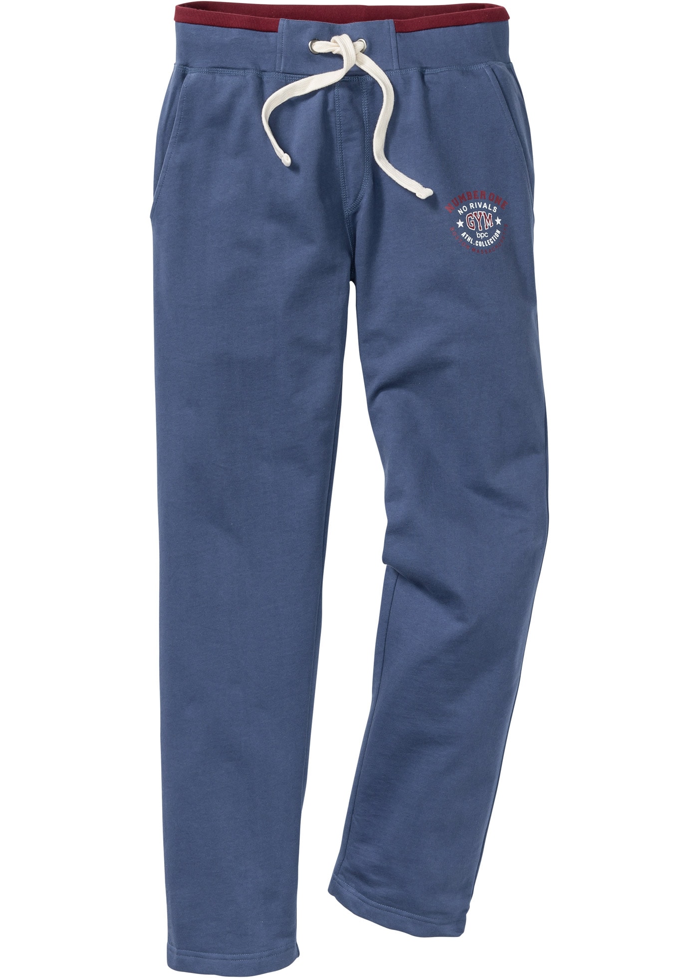 bonprix Jogginghose  mit elastischem Bund, mit Kordelzug, regular fit, mit Gesäßtasche