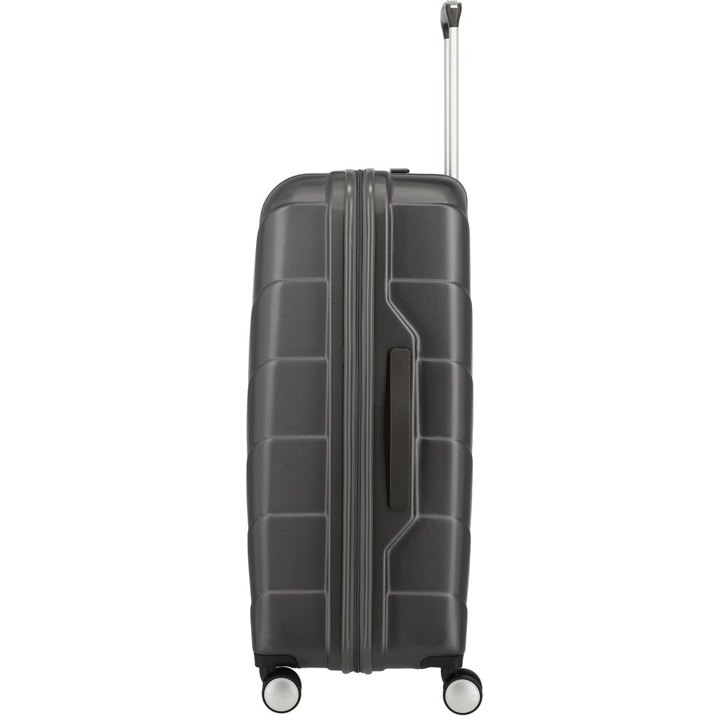 travelite Hartschalen-Trolley »Kalisto, 76 cm, anthrazit«, 4 Rollen