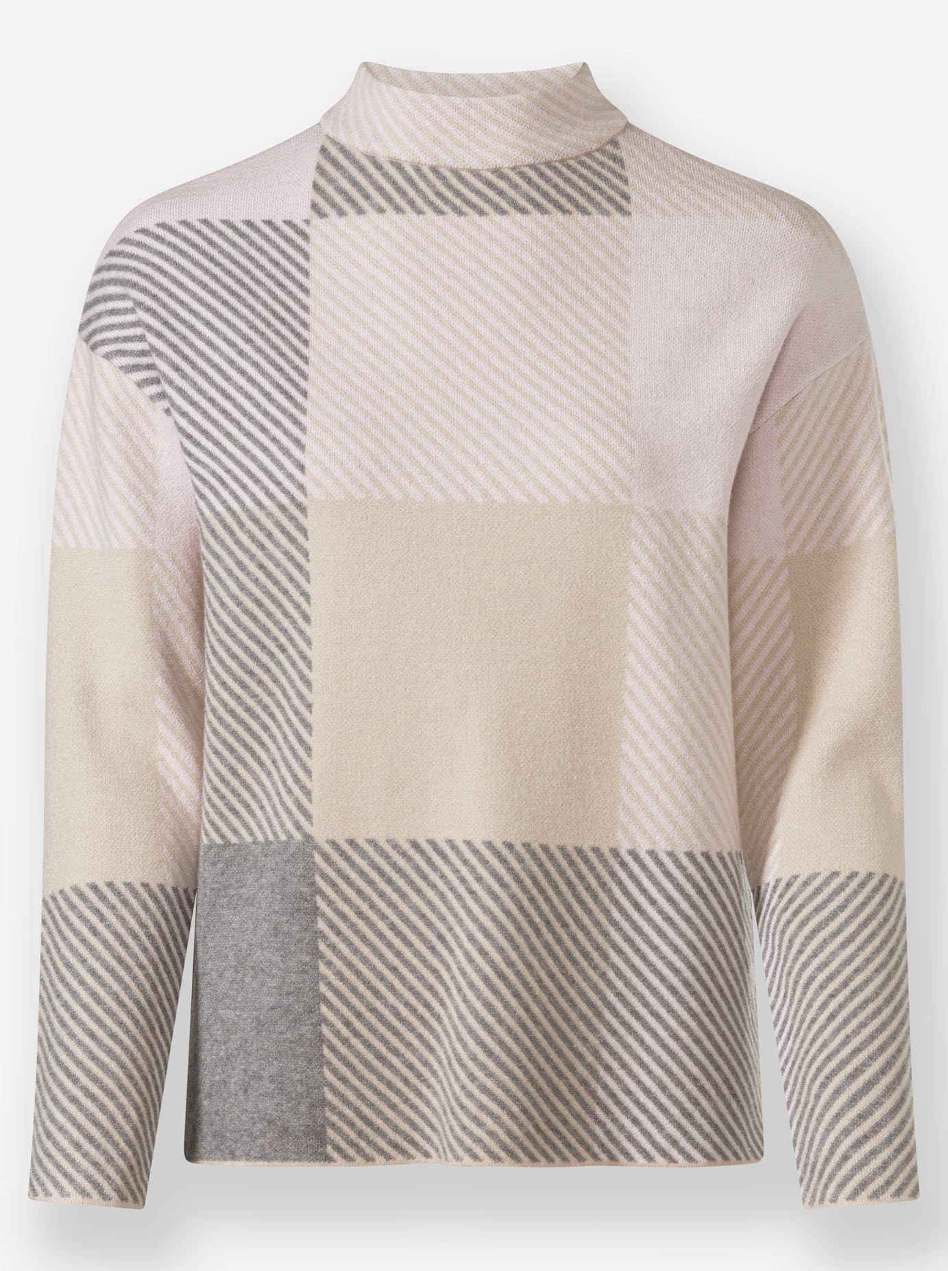 heine Stehkragenpullover »Jacquard-Pullover«