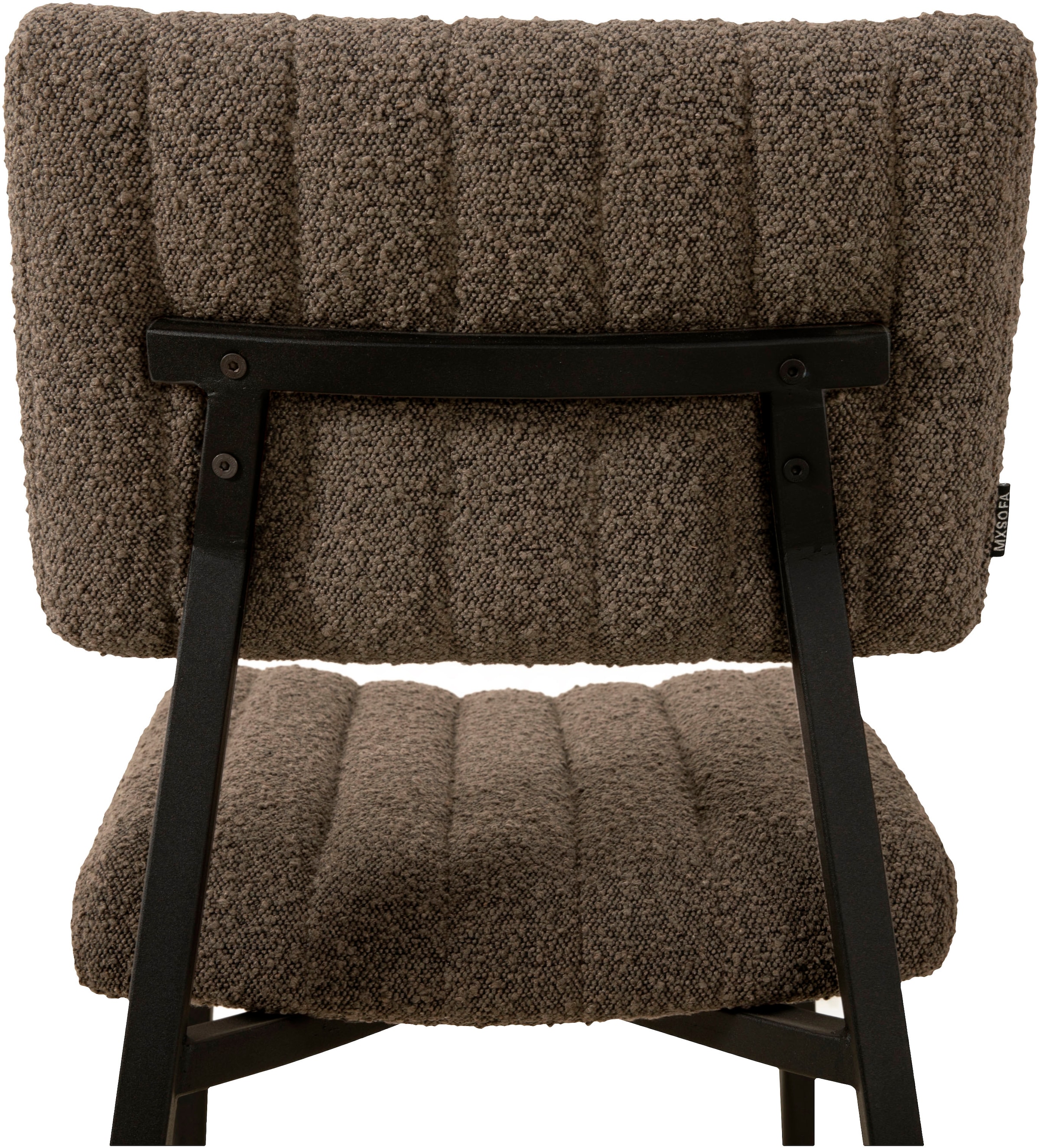 OMG Design Esszimmerstuhl »Dirk«, (Set), 1 St., Stoff, moderner Boucle Bezug, bequem gepolstert
