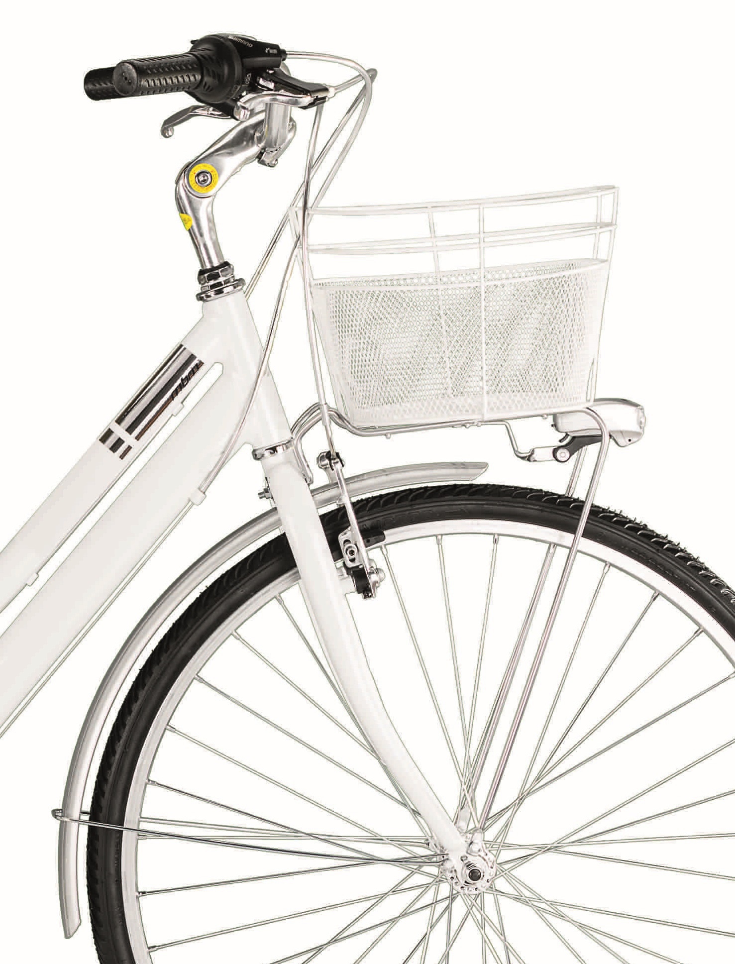 MBM Cityrad »Citybike New Central Woman 28 Zoll Weiß«