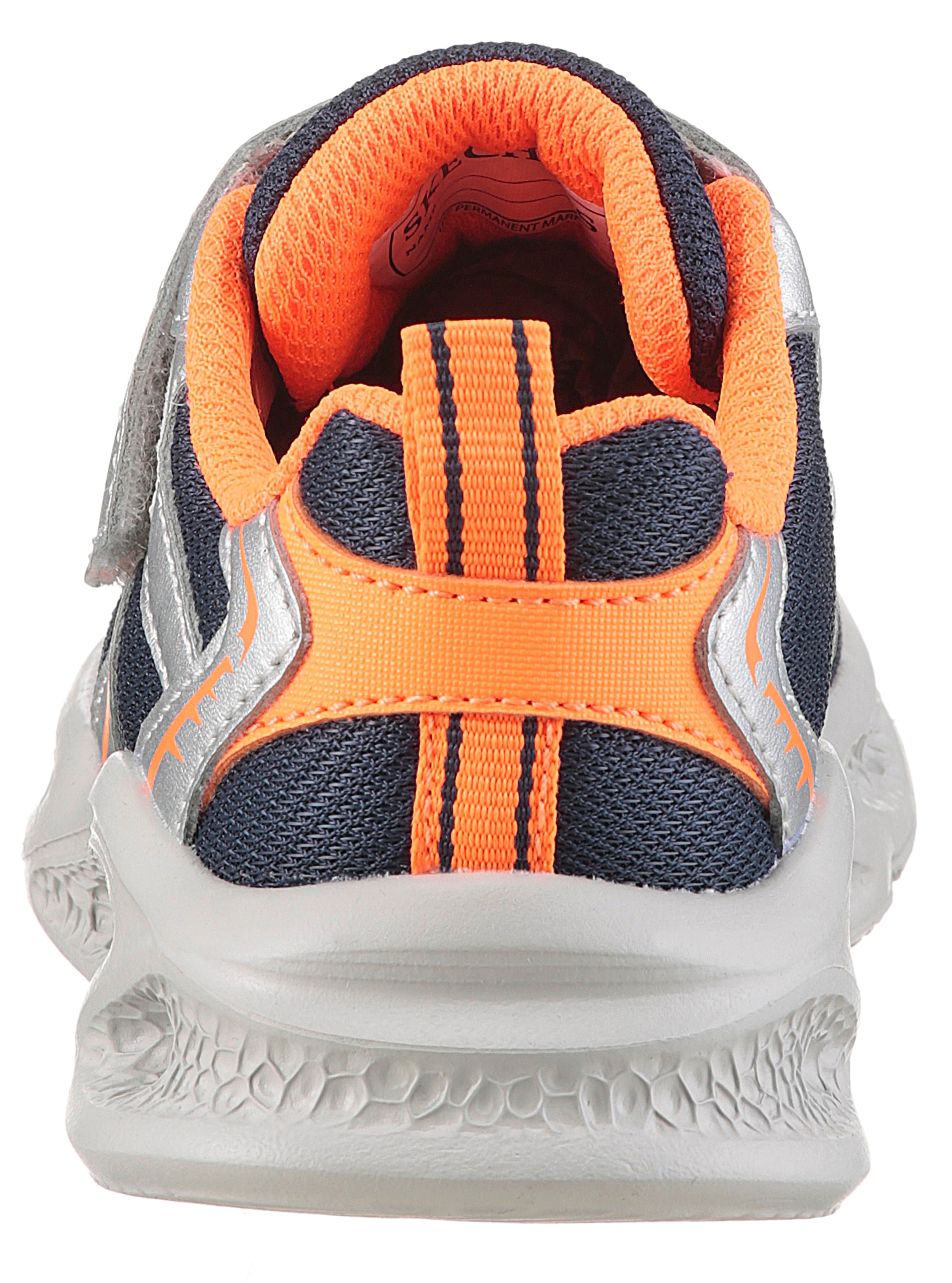 Skechers Sneaker »SKECHERS METEOR-LIGHTS«  Klettschuh mit Blinkfunktion, Größenschablone zum Download