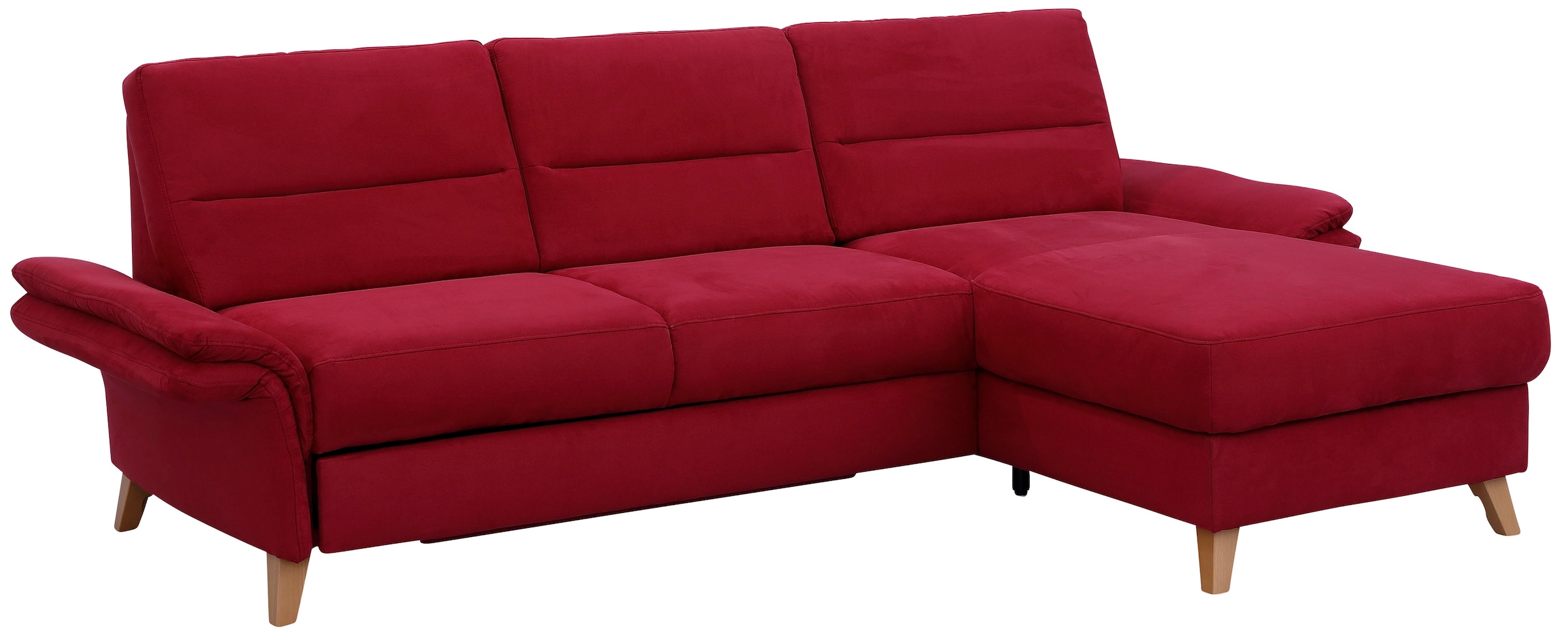 Home affaire Ecksofa »Westerland L-Form« Federkern-Polsterung, wahlweise mit Bettfunktion, Bettkasten