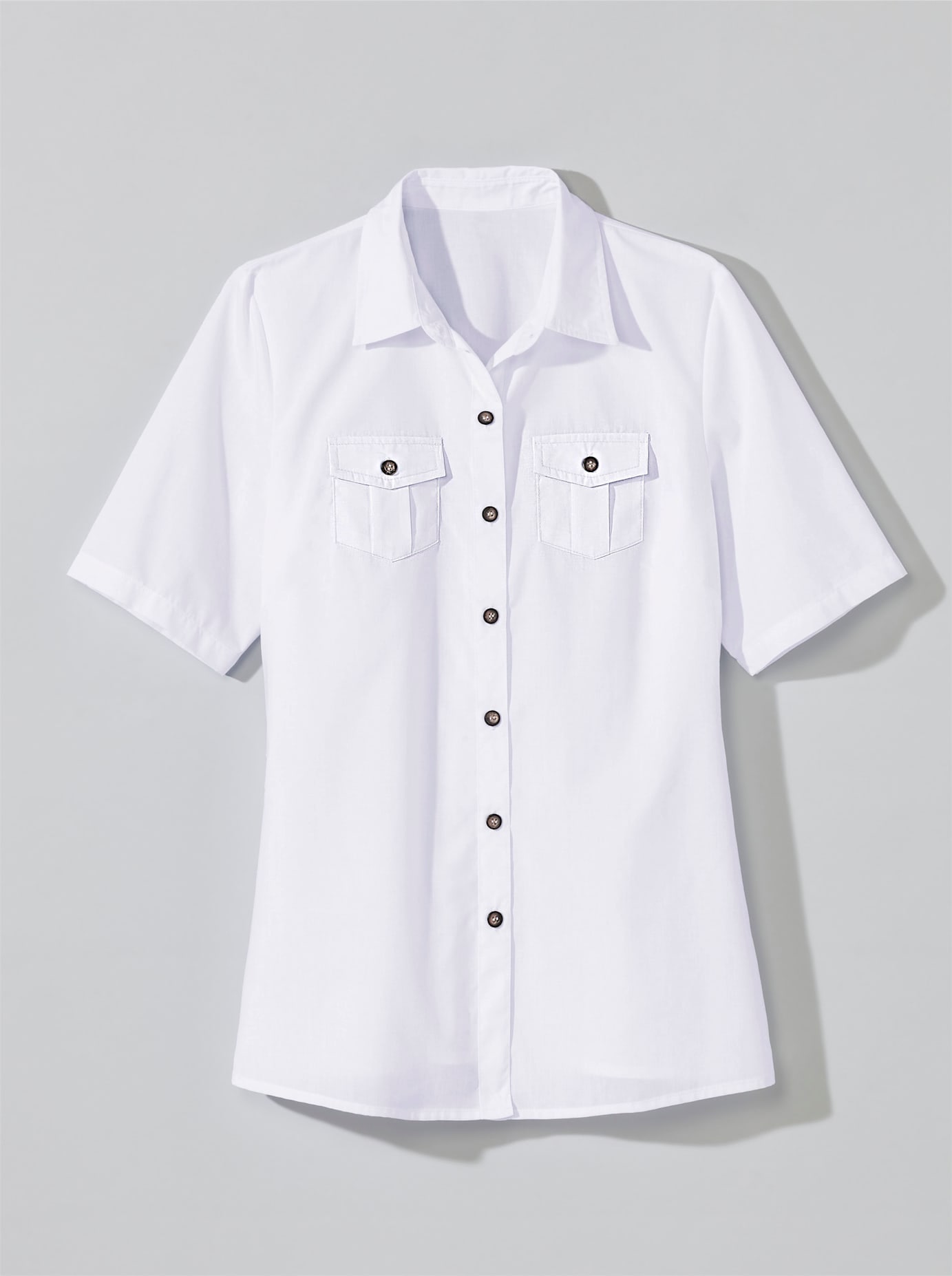 Classic Basics Kurzarmbluse