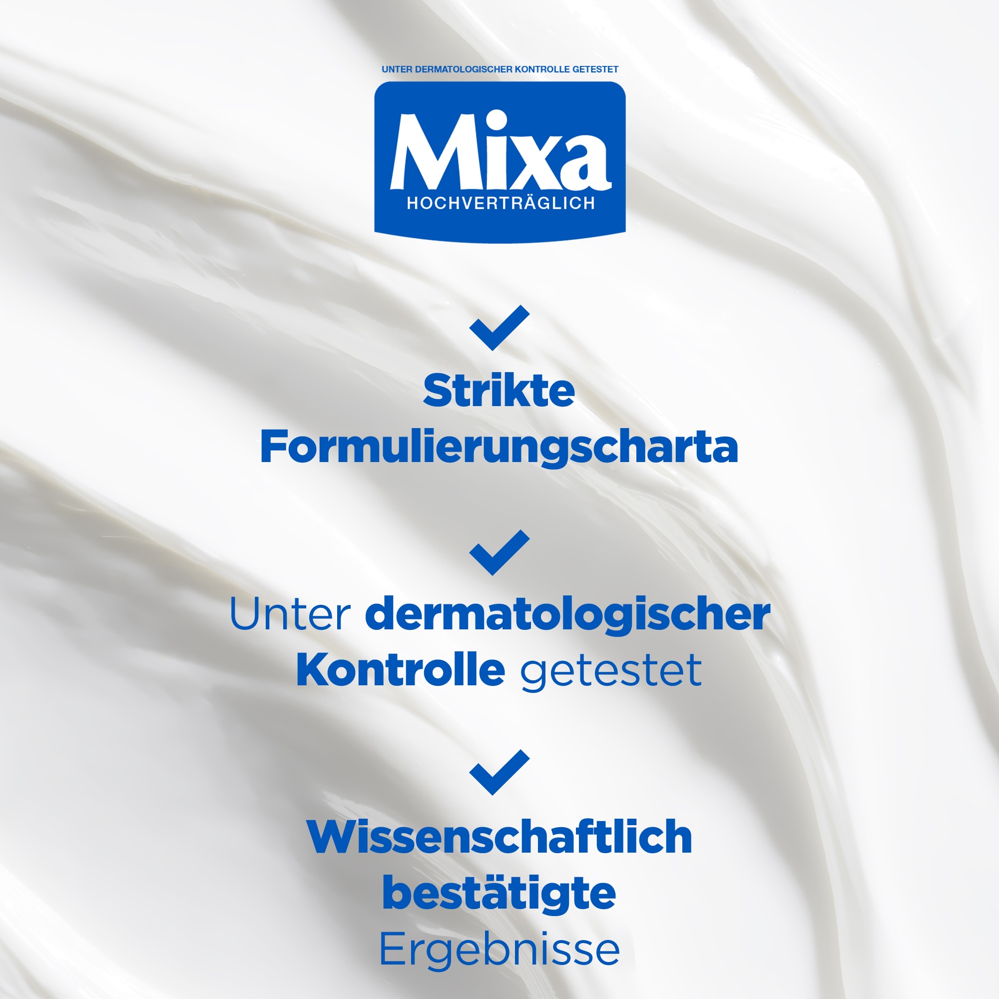 Mixa Körpercreme »Mixa Niacinamide Bright Creme LSF 50«, Mildert sonnenbedingte Pigmentflecken, versorgt trockene Haut.