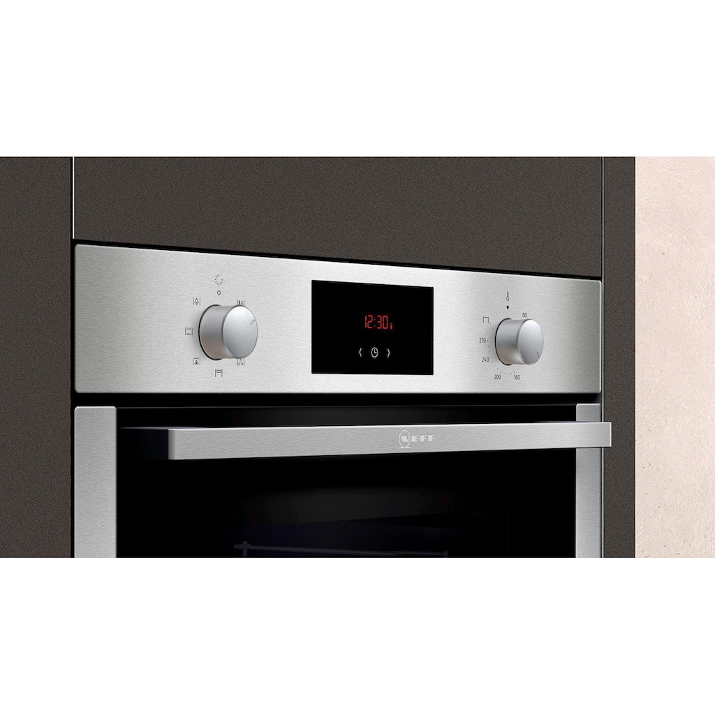 NEFF Backofen-Set »XB38«, B1CCC0AN0, mit Teleskopauszug nachrüstbar