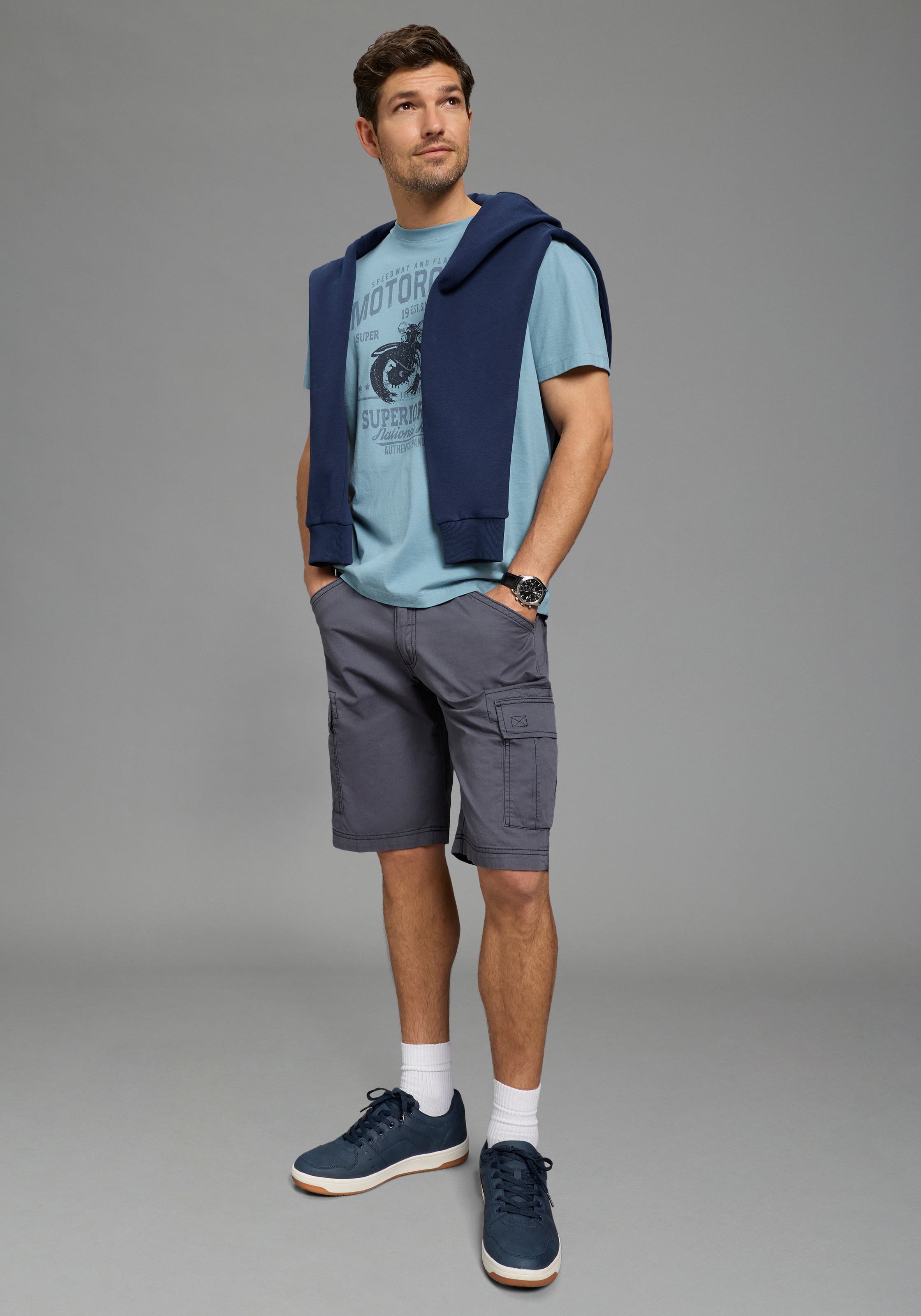 Arizona T-Shirt Kurzarm,  lässige Passform,  bedruckt,  Rundhals,  casual