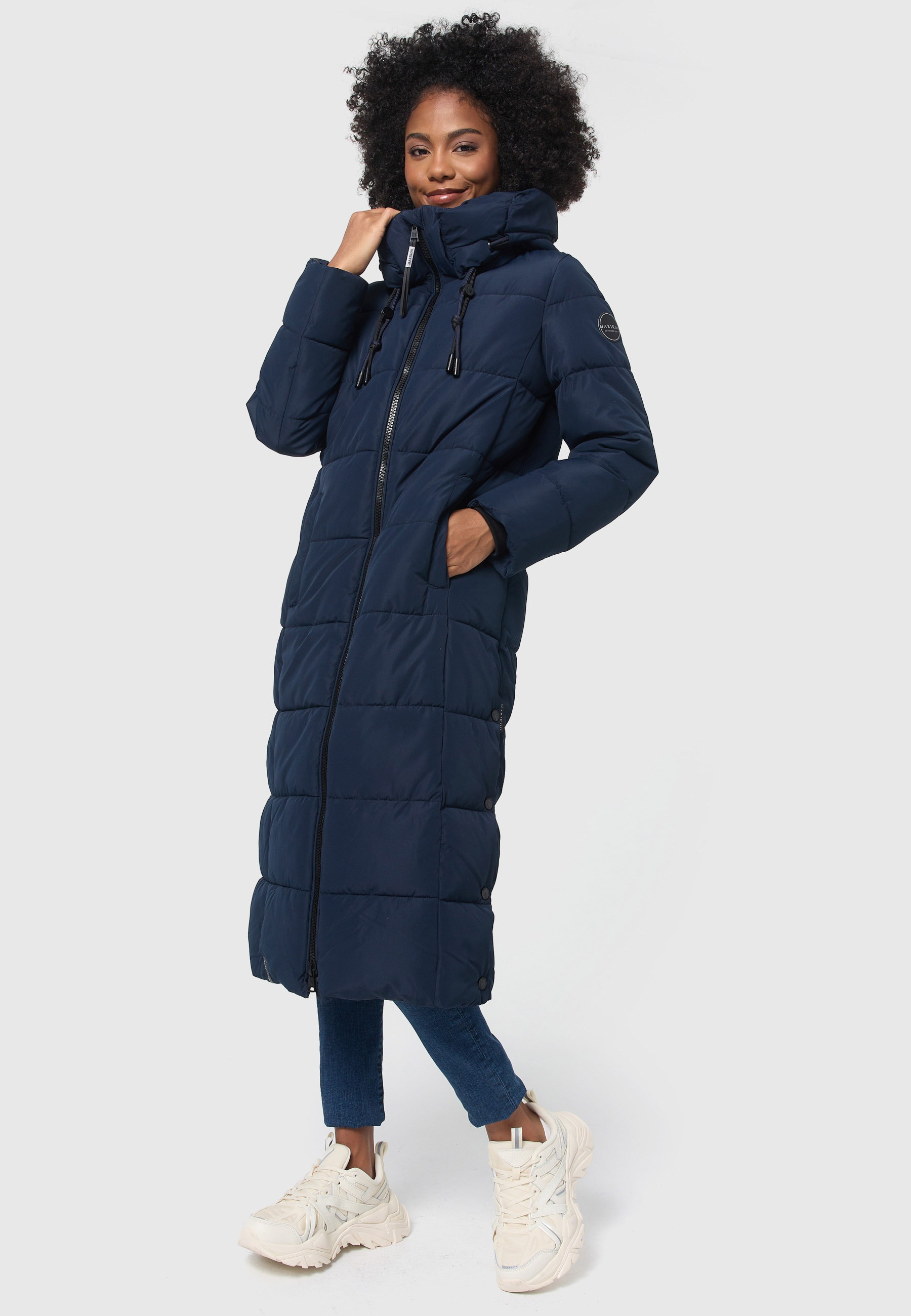 Marikoo Winterjacke »Marikoo Nadeshikoo XVI Damen lange Winter Steppjacke B985«