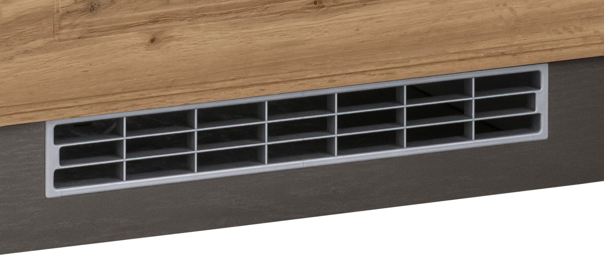 HELD MÖBEL Winkelküche »Stockholm«, Stellbreite 320/170 cm, mit hochwertigen MDF Fronten im Landhaus-Stil