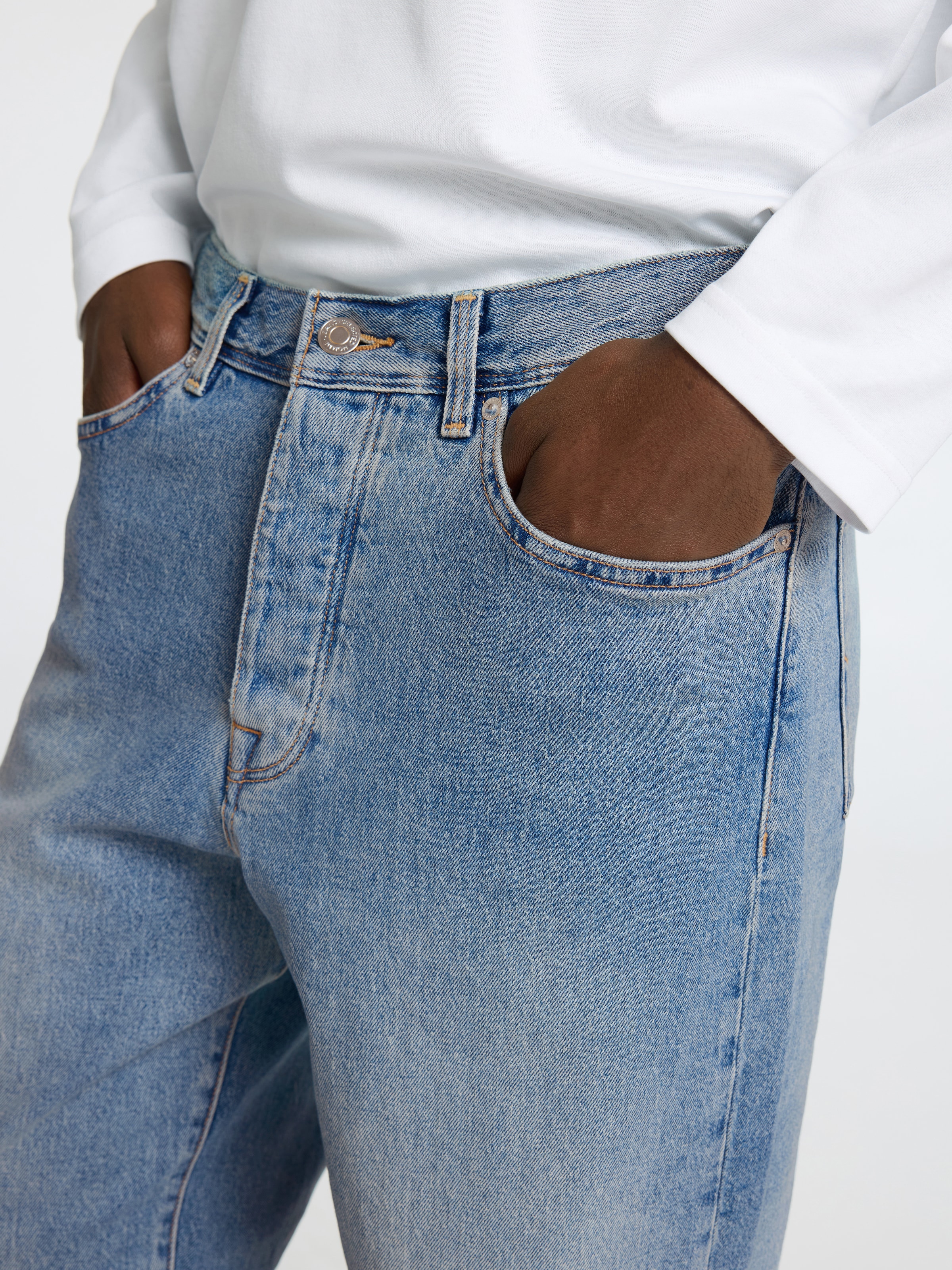 SELECTED HOMME Relax-fit-Jeans »SLH220-LOOSE KOBE 3501 L.B WASH JNS NOOS«