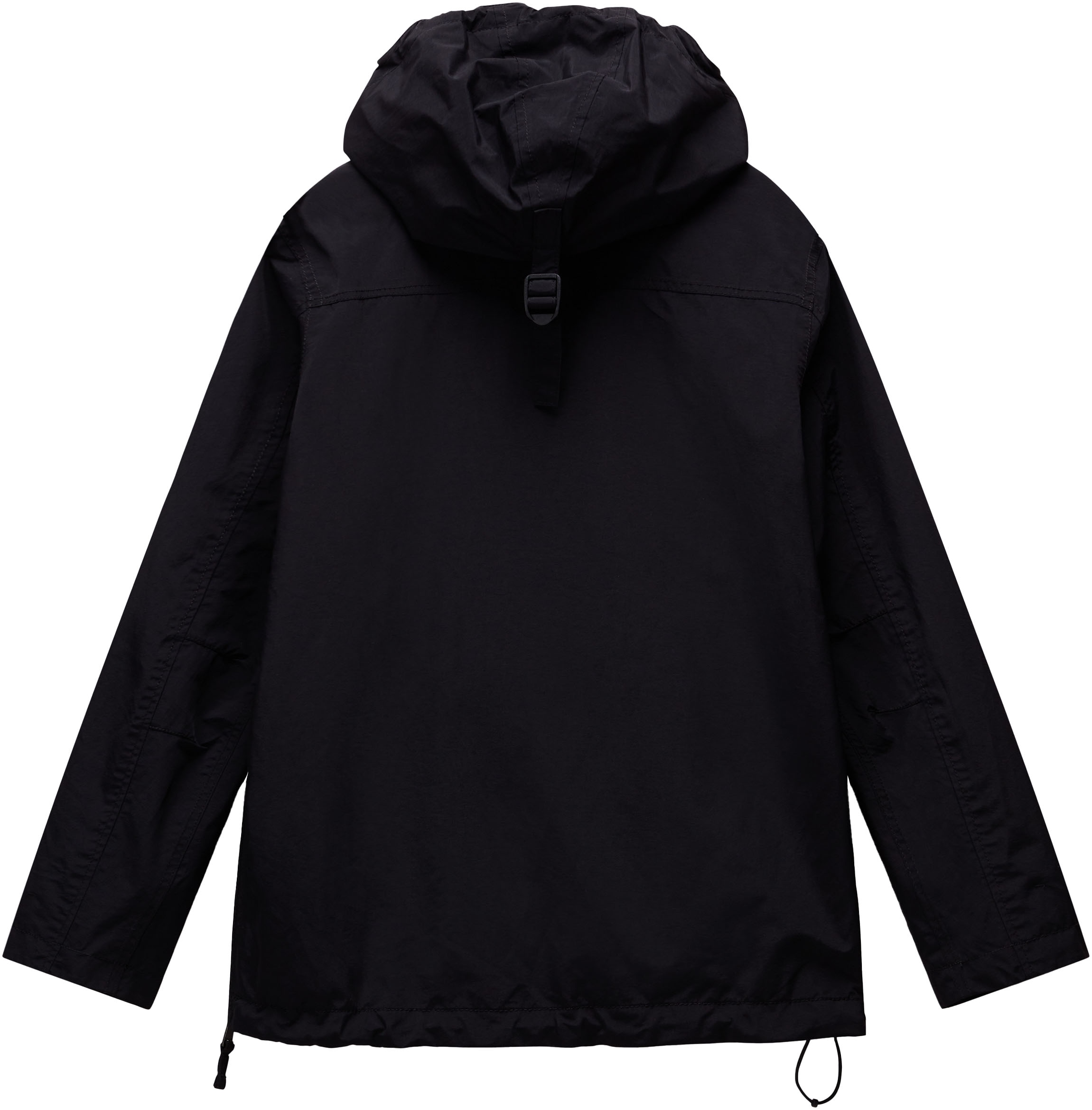 Napapijri Funktionsjacke »RAINFOREST S W PKT 3 041 BLACK«, mit Kapuze, Markenlogo auf dem Ärmel; Reißverschluss im Saum; Schnalle an Kapuze