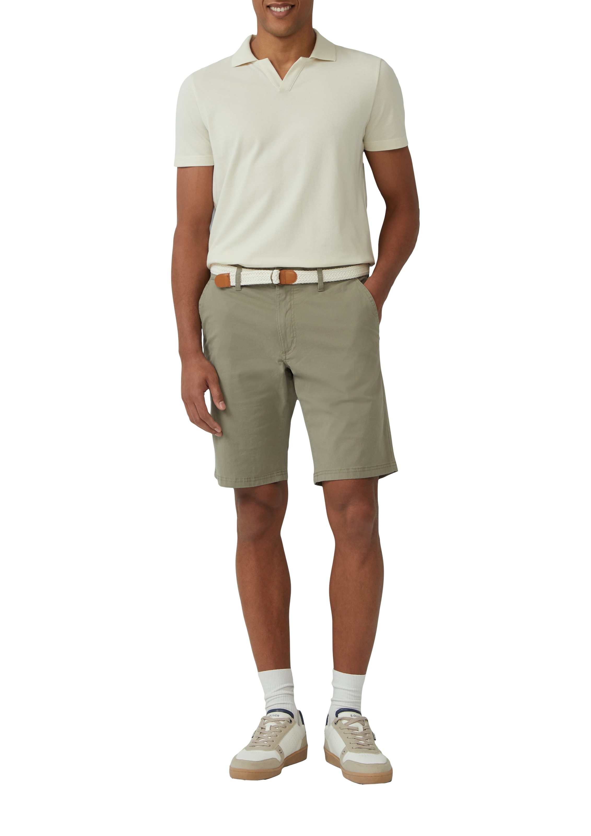 s.Oliver Bermudas, Sommerhose mit Taschen