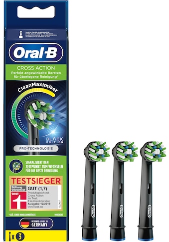 Oral B Aufsteckbürsten »CrossAction schwarz CleanMaxi« kaufen