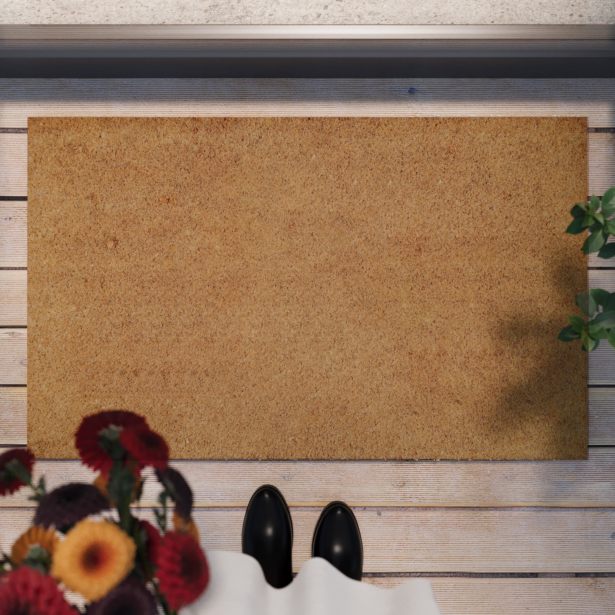 Wecon home Fußmatte »Coco Mat«, rechteckig, 18 mm Höhe, rutschfest, robust, innen, Außenbereiche überdacht, schwer