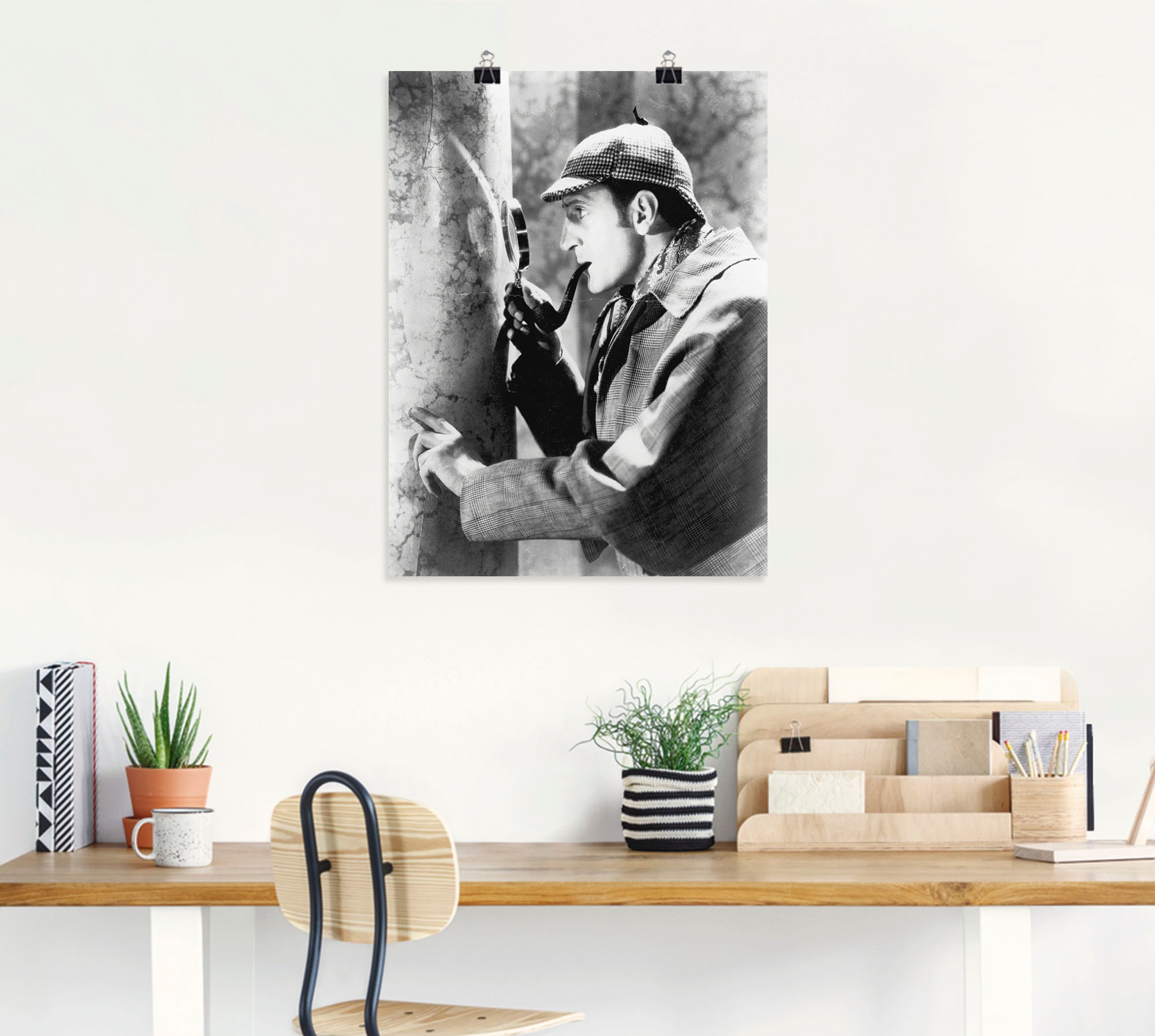 Artland Wandbild »Sherlock Holmes 1939« Film 1 Stk. tlg. als Leinwandbild, Poster in verschied. Größen