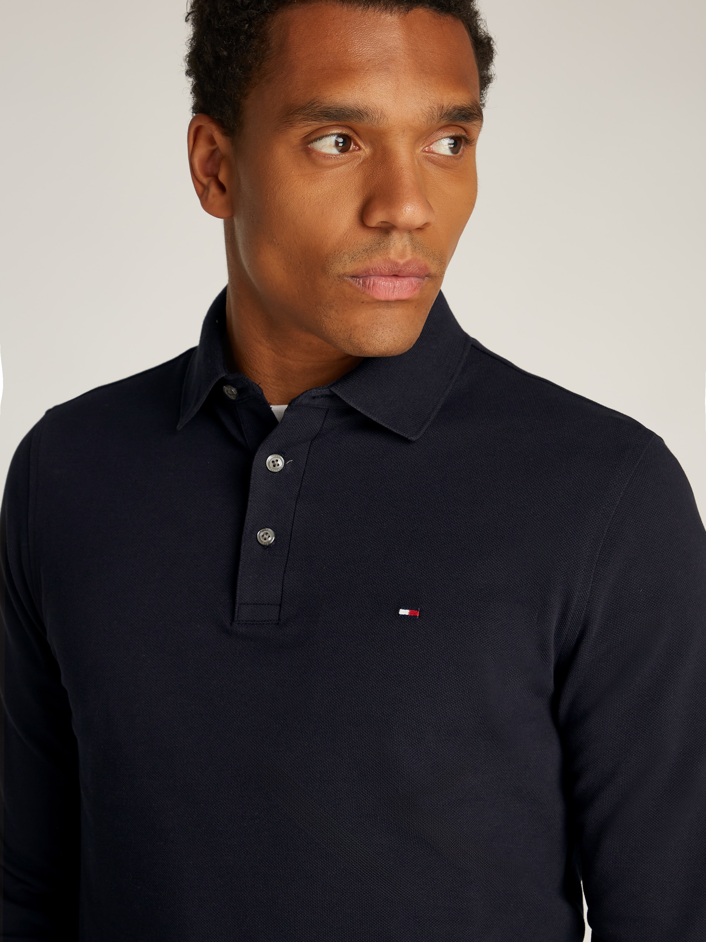 Tommy Hilfiger Langarm-Poloshirt »1985 SLIM LS POLO«