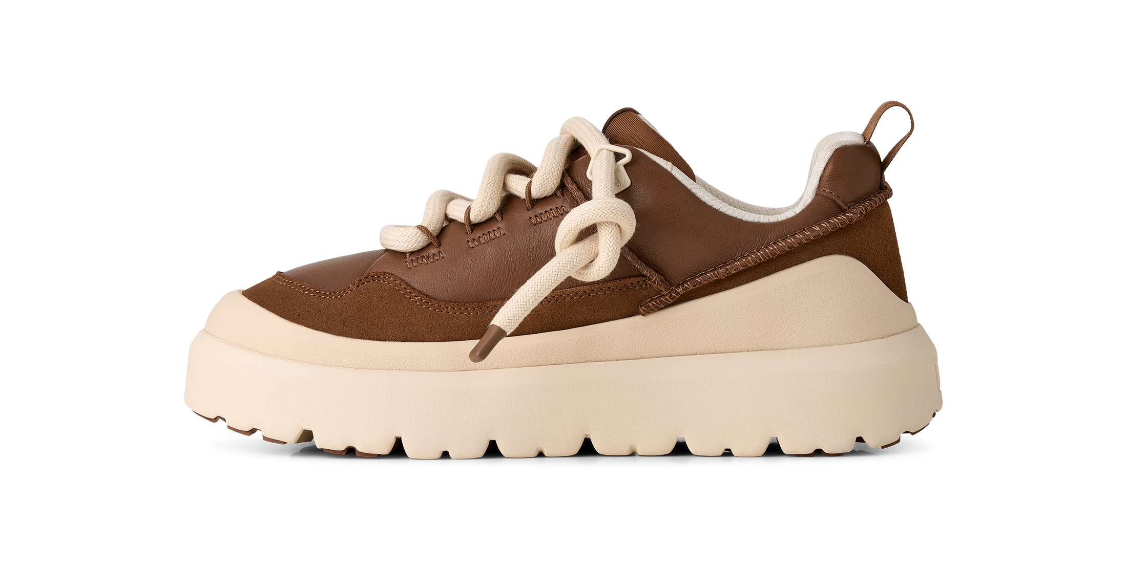 UGG Sneaker »HERITAGE UTILITY SNEAKER«  Plateausneaker, Schnürer, Halbschuh mit weichem Schaftrand